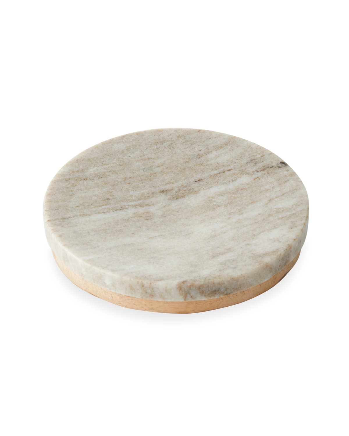 Kassatex San Marino Soap Dish In Beige Marble &amp; Wo