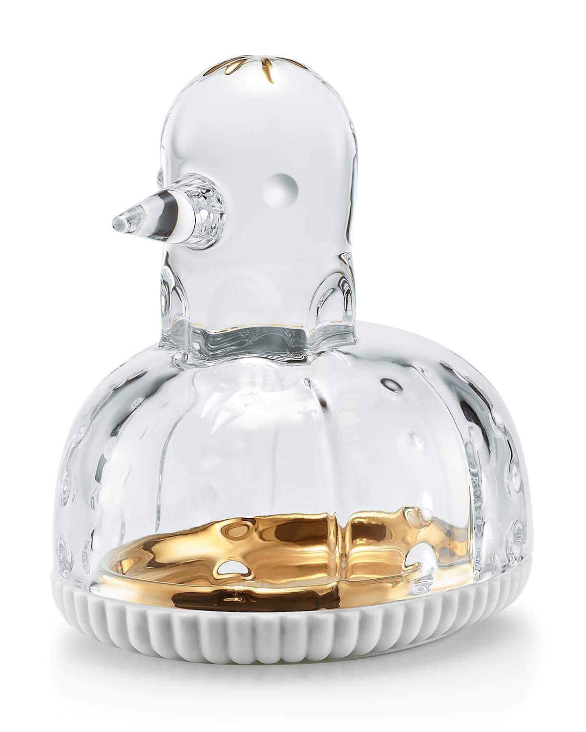 Baccarat Duck Jewelry Box By Jaime Hayon In Clear