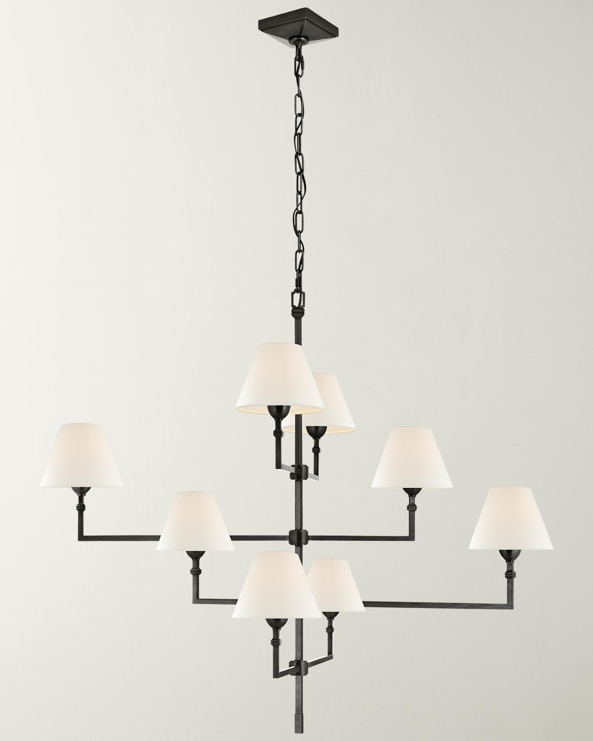 Alexa Hampton Jane Large Offset Chandelier