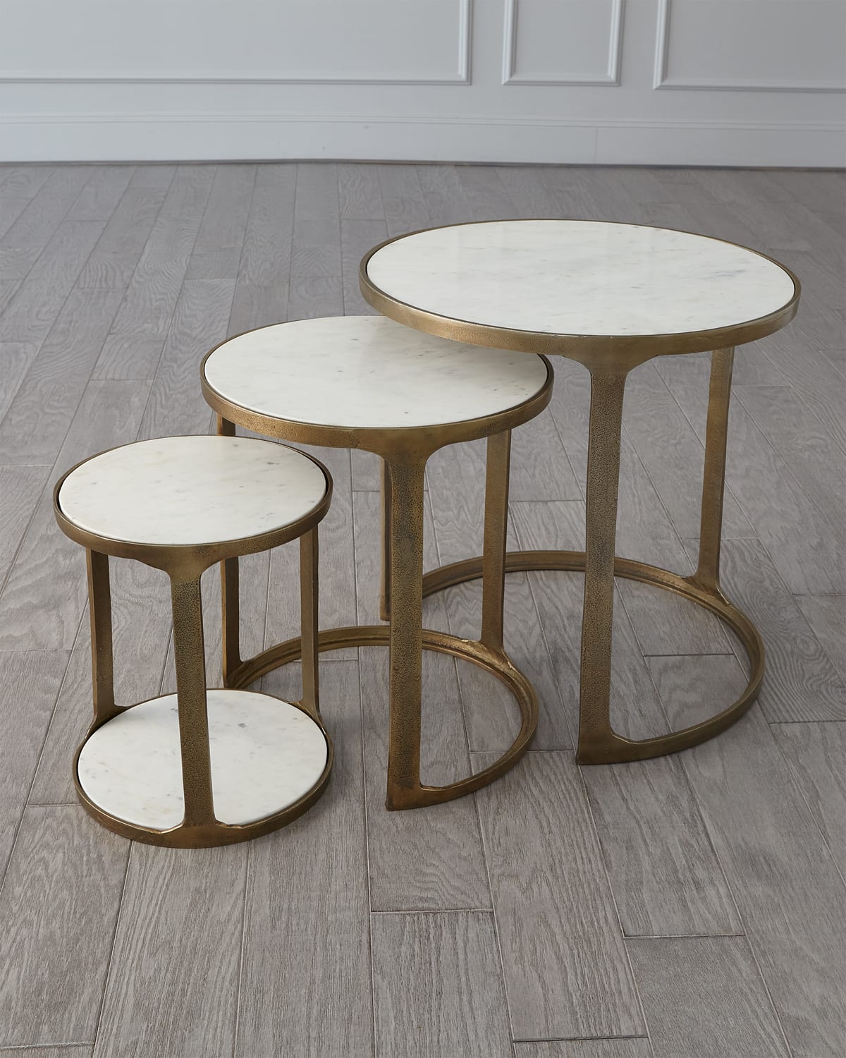Marble Top Nesting Tables