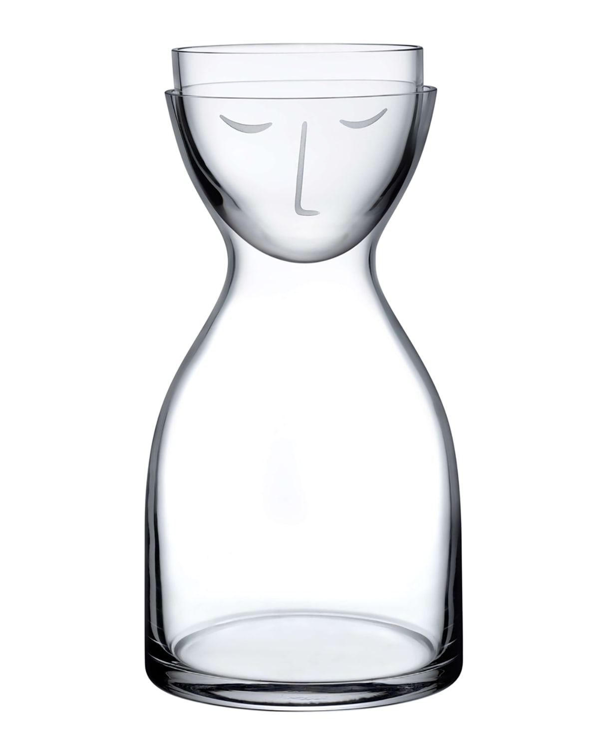 Nude Mr. & Mrs. Night Water Set, Short In Clear