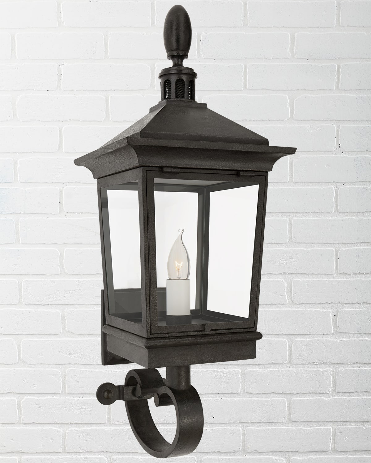 Visual Comfort Signature Collection Rosedale Classic Petite Bracketed Wall Lantern