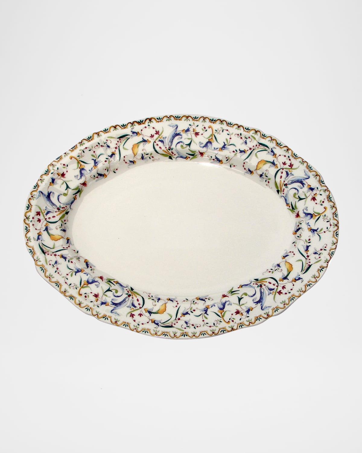 Gien Toscana Medium Oval Platter In Multi