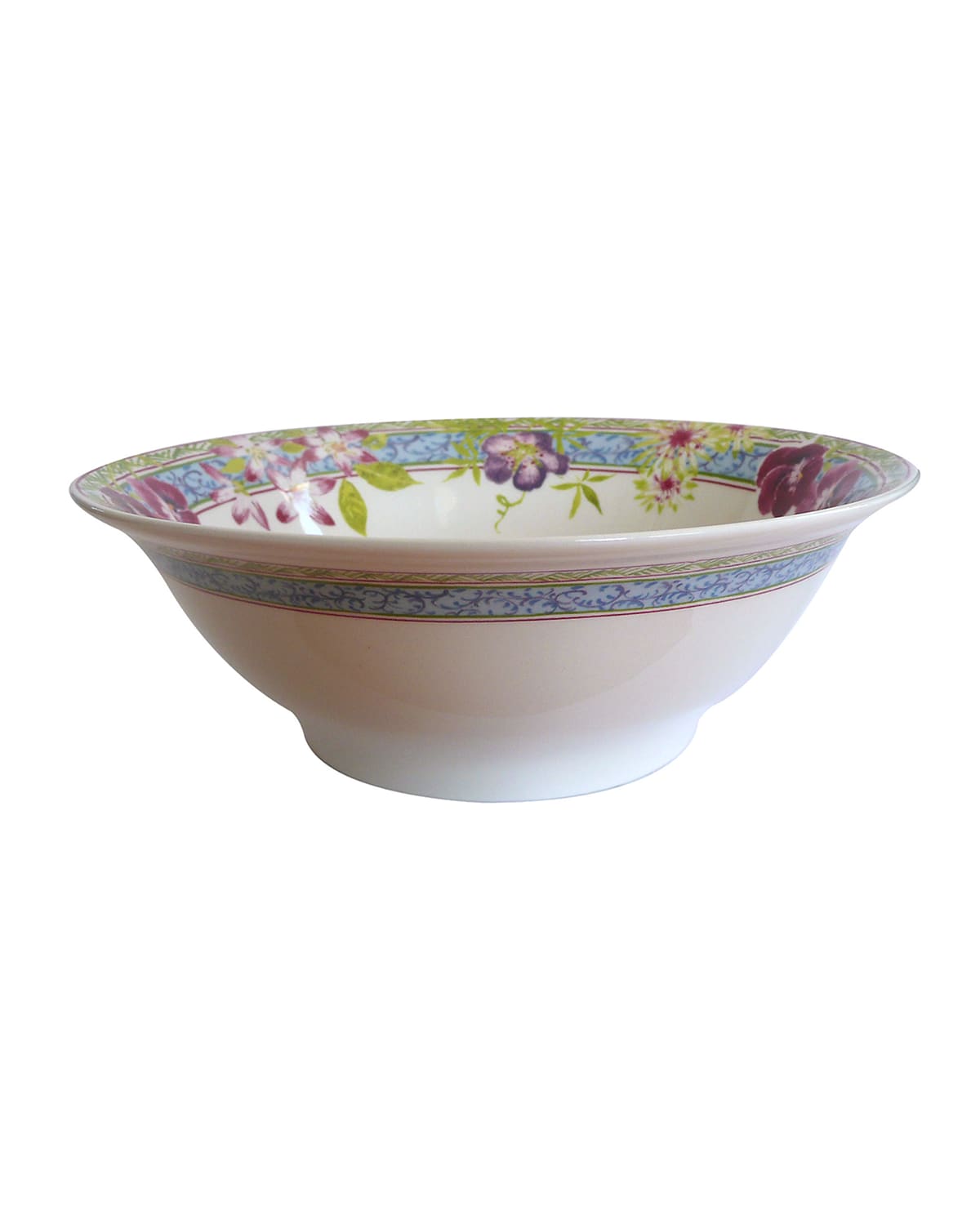 Gien Millefleurs Small Open Vegetable Bowl In Multi
