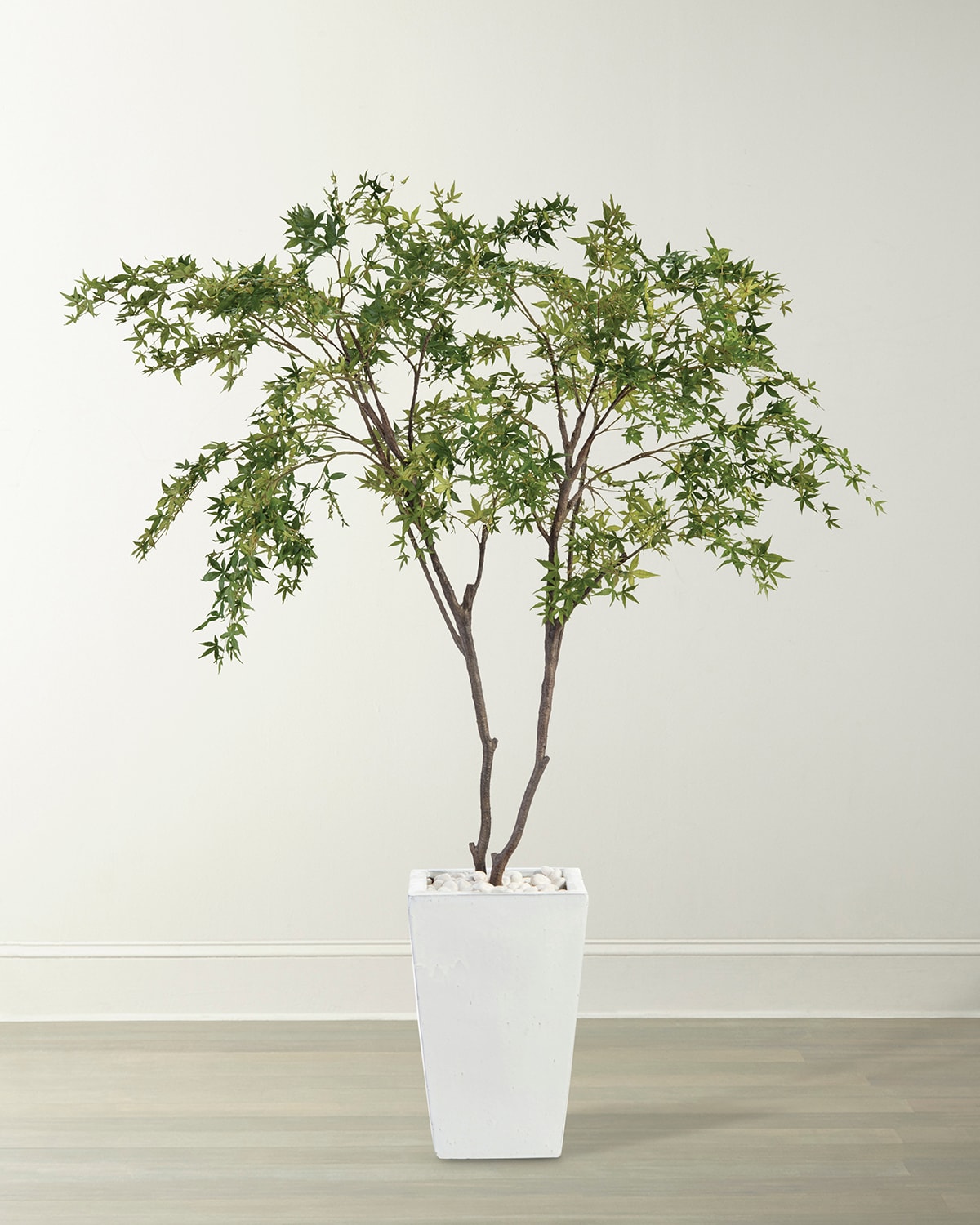Shop John-richard Collection White Maples Decorative Tree In Green