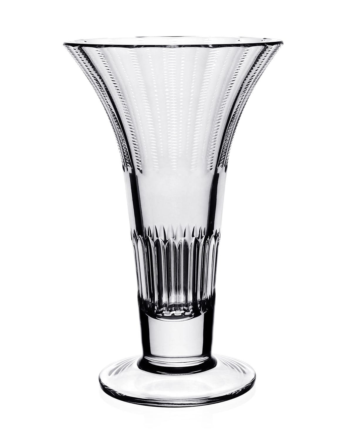Shop William Yeoward Crystal Karen Trumpet Vase, 11" In Clear