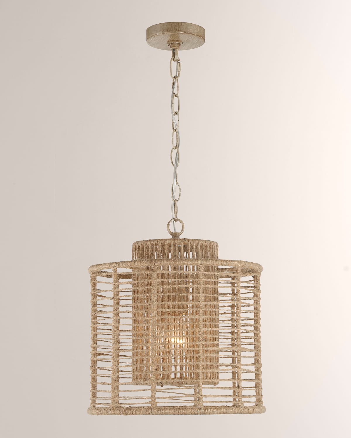 Shop Crystorama Jayna 1-light Pendant In Burnished Silver