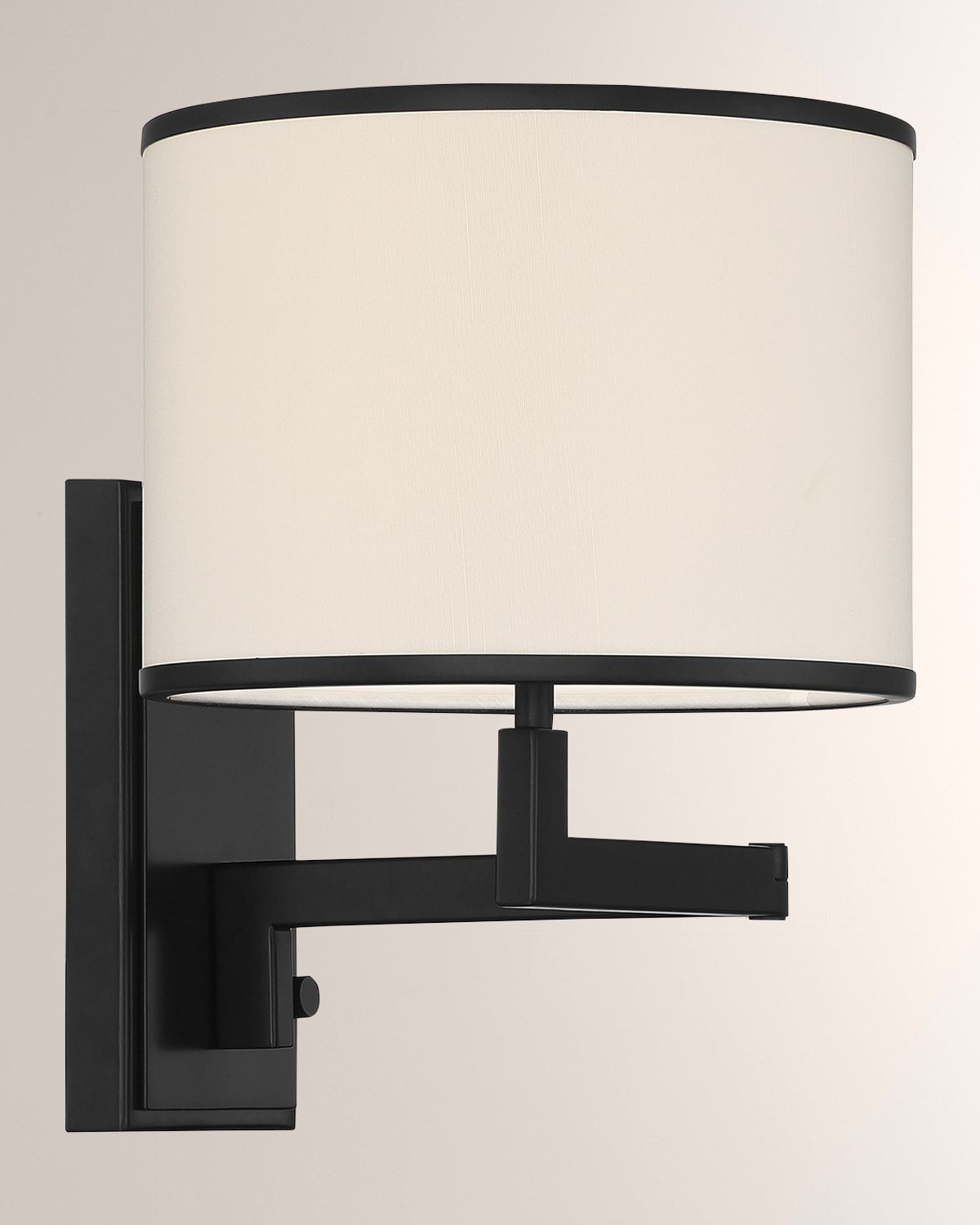 Crystorama Madison Mounted Task Light In Matte Black
