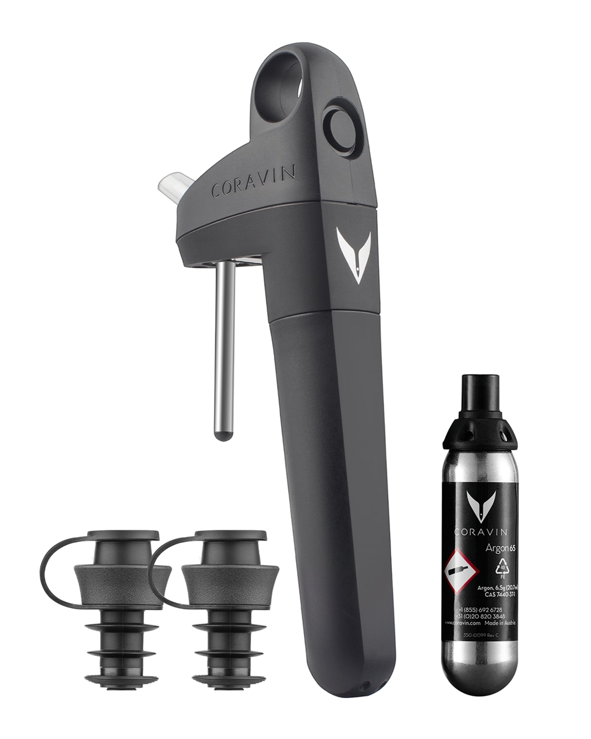 Coravin The Pivot+ Wine Preservation System In Black