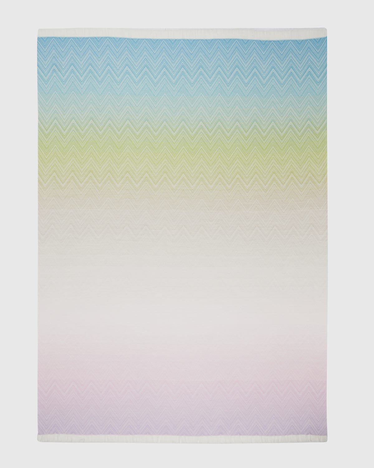 Missoni Ciro Wool Throw Blanket In Multi