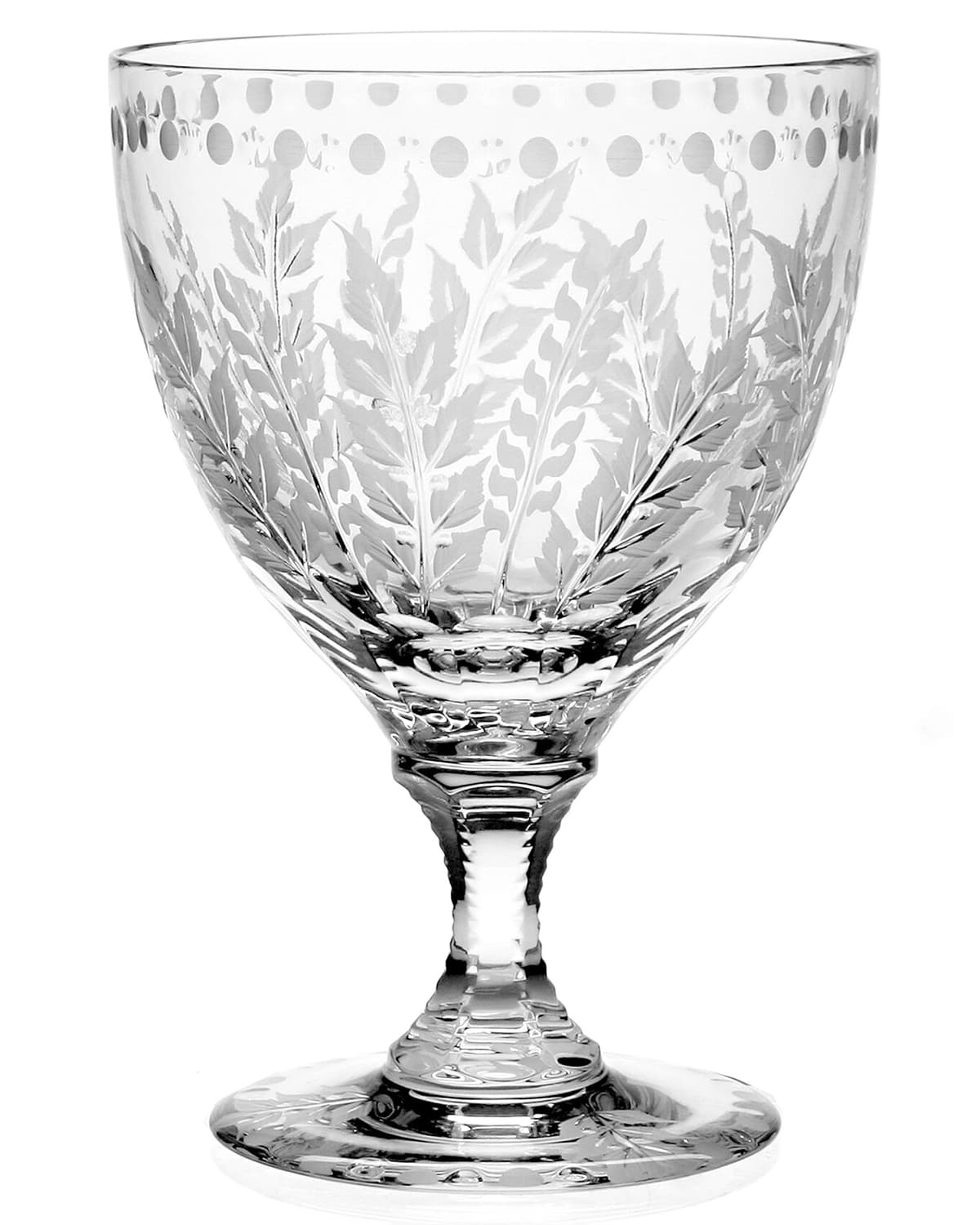 Shop William Yeoward Crystal Fern Wine Glass, Small In Clear