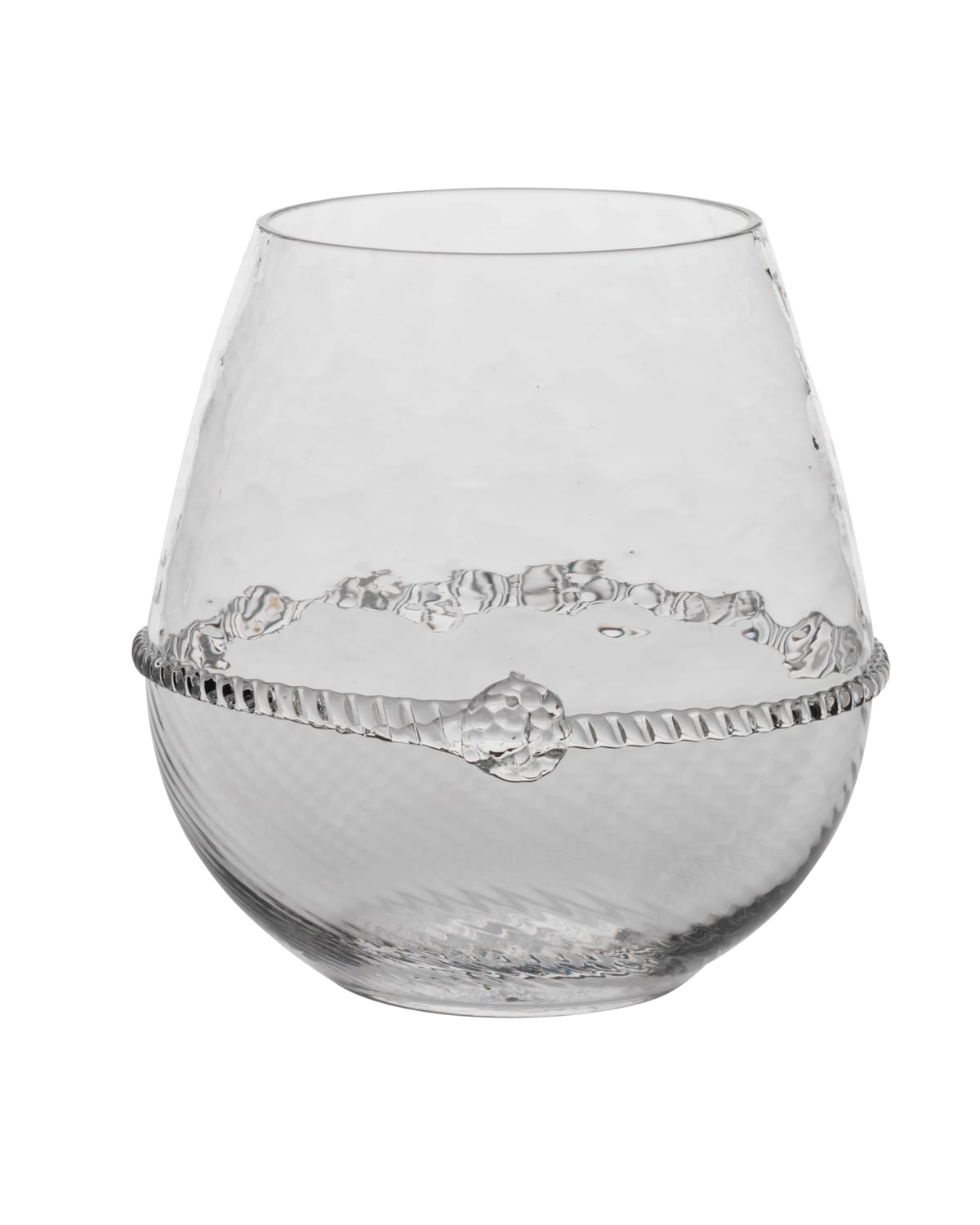 Juliska Graham Stemless Red Wine Glass In Clear