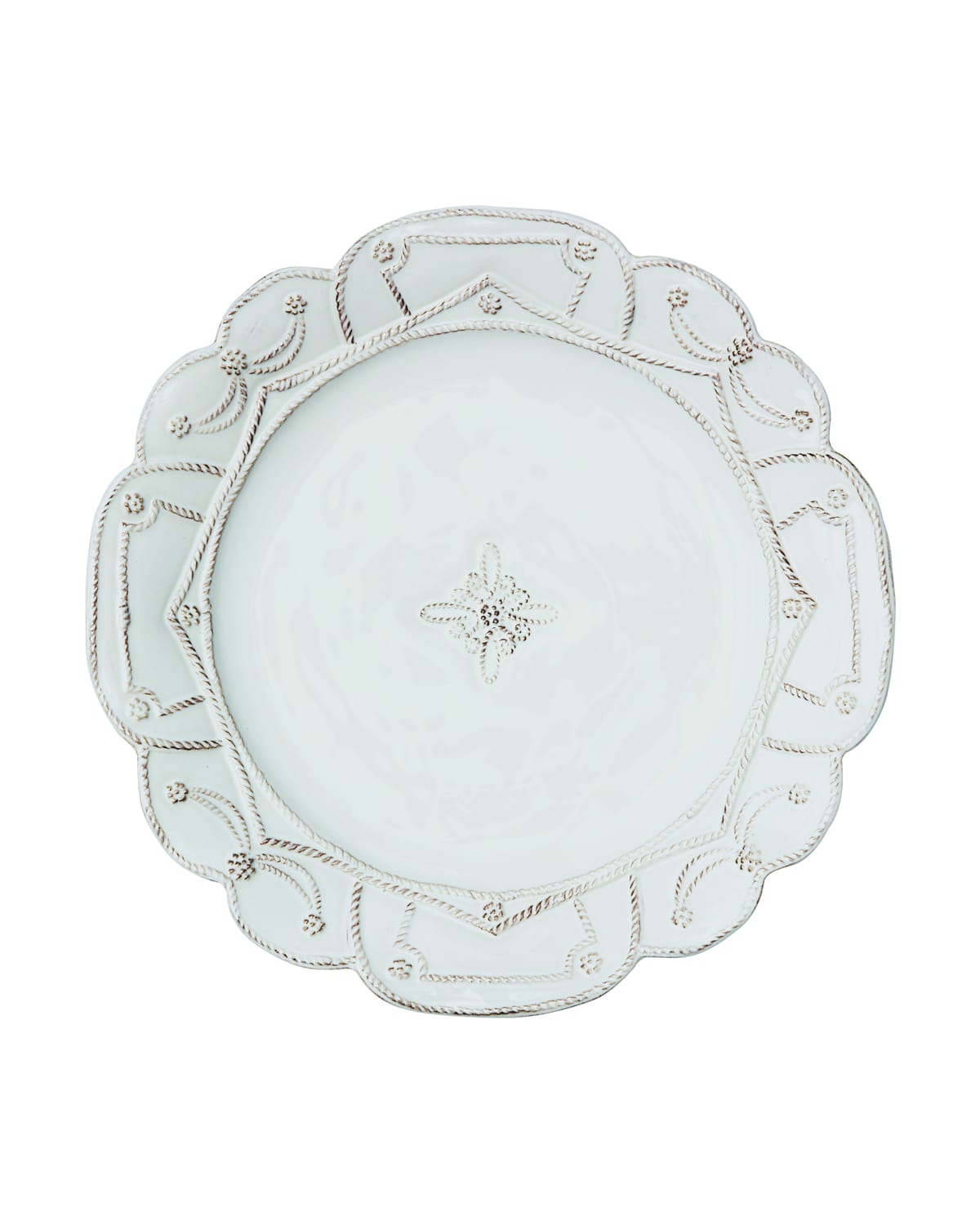 Juliska Jardins Du Monde Whitewash Dinner Plate