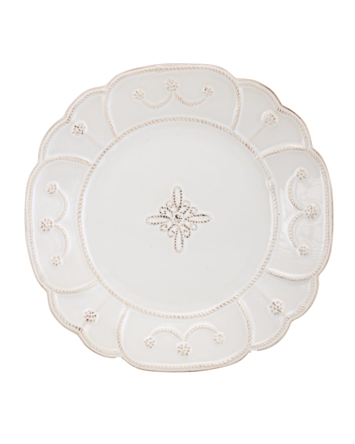 Juliska Jardins Du Monde Villandry Dessert/salad Plate - Whitewash