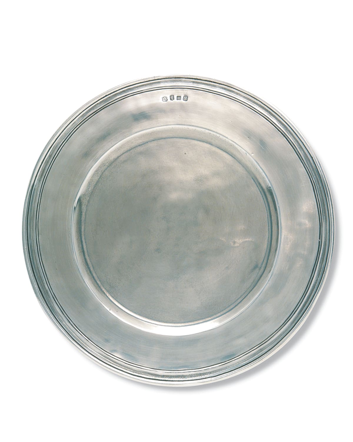 Match Scribed Rim Large Charger Plate In Assorted