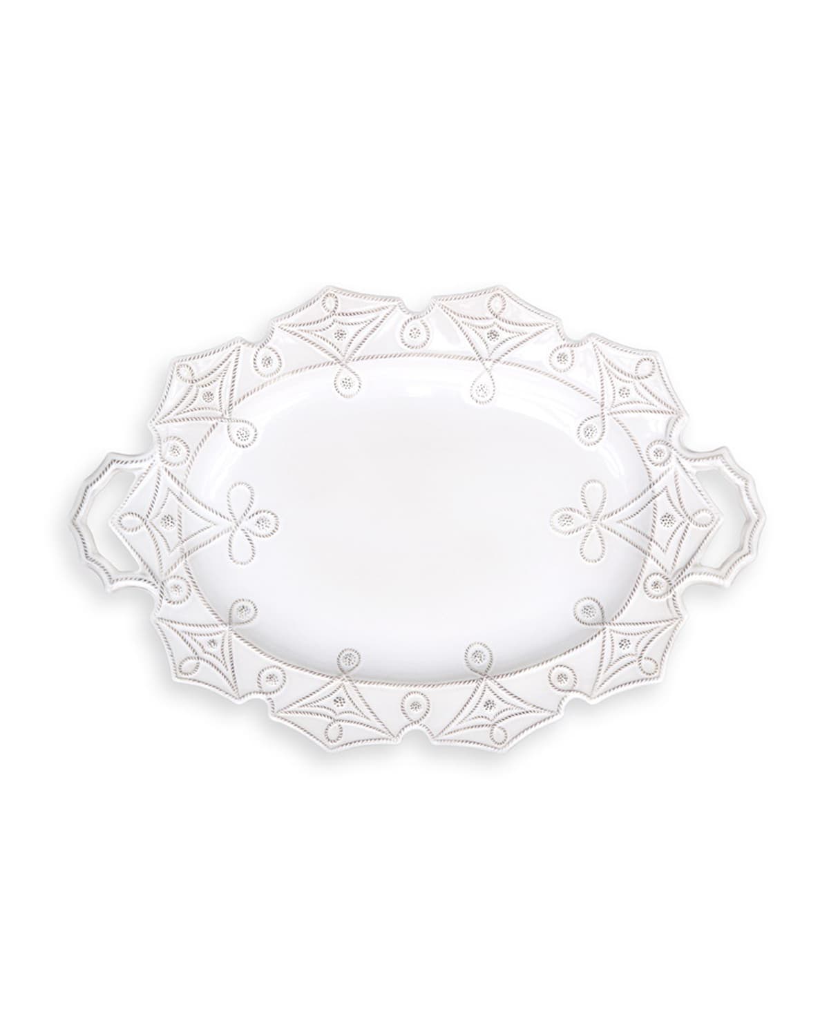 Juliska Jardins Du Monde Whitewash Turkey Platter