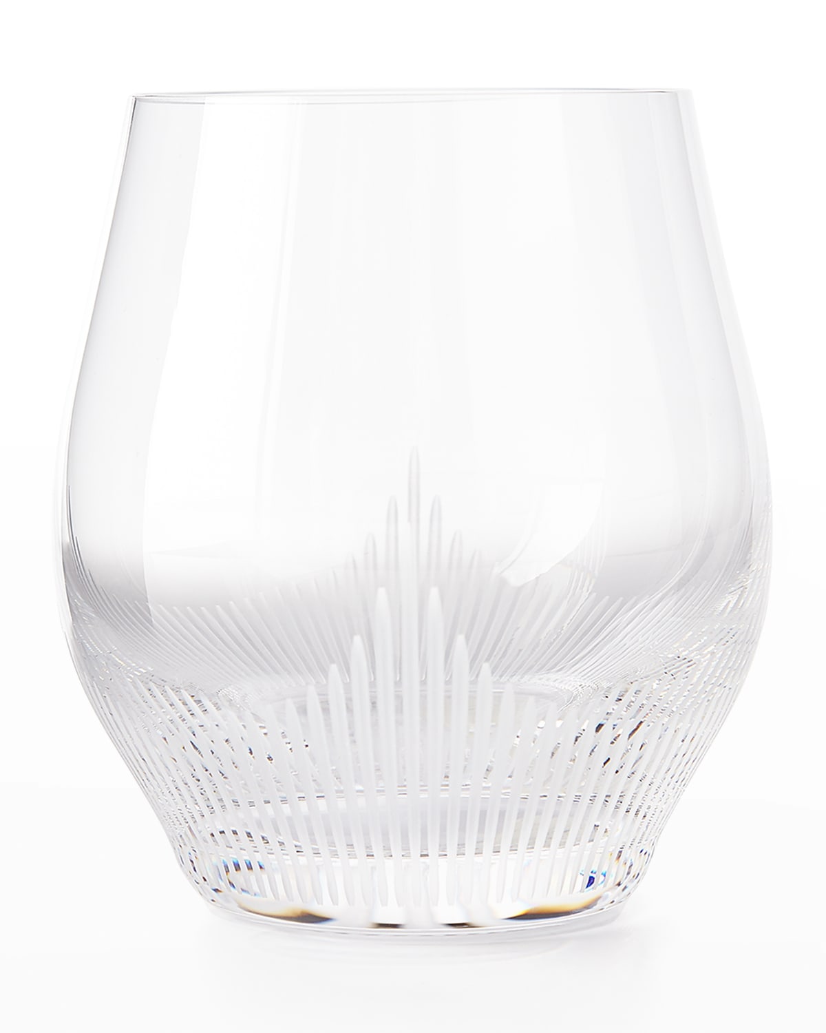 LALIQUE 100 POINT SMALL TUMBLER, SET OF 2