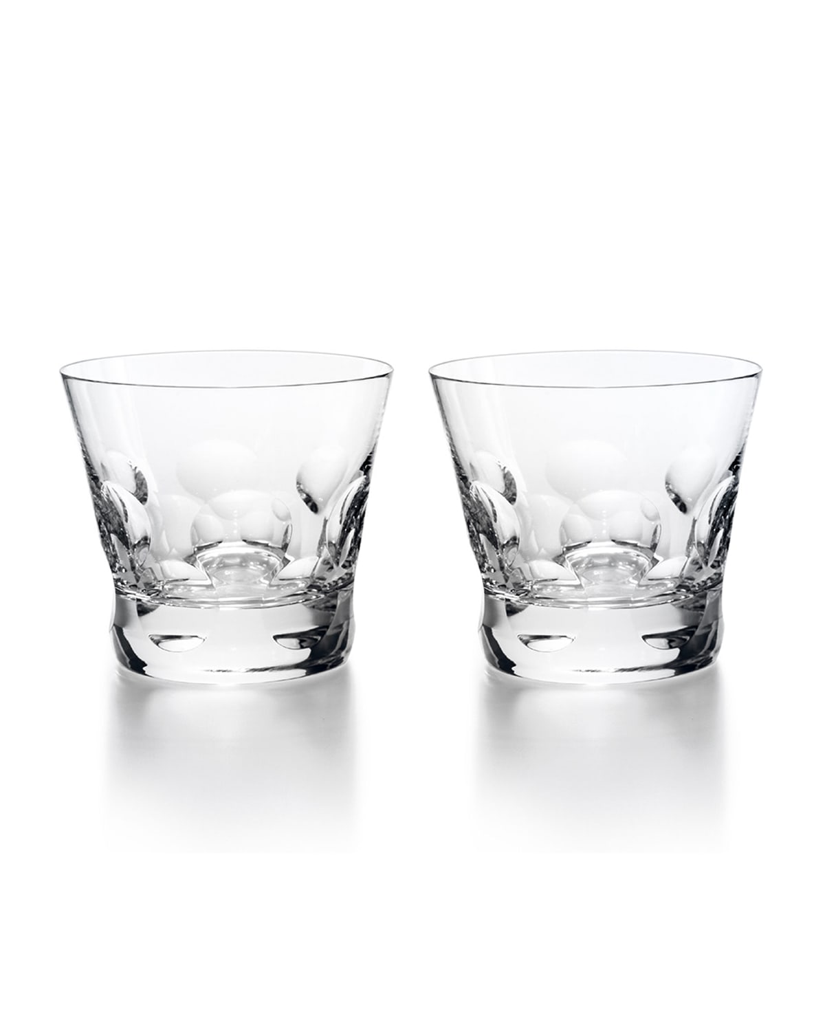The Martha, By Baccarat Beluga Double Old Fashion Tumblers, Set Of 2