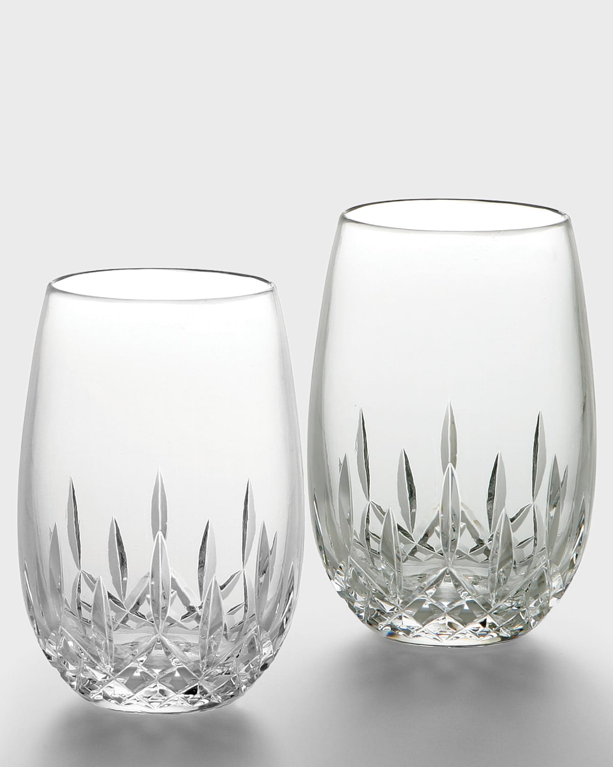 Waterford Crystal Lismore Nouveau White Wine Glasses, Set Of 2 In Brown