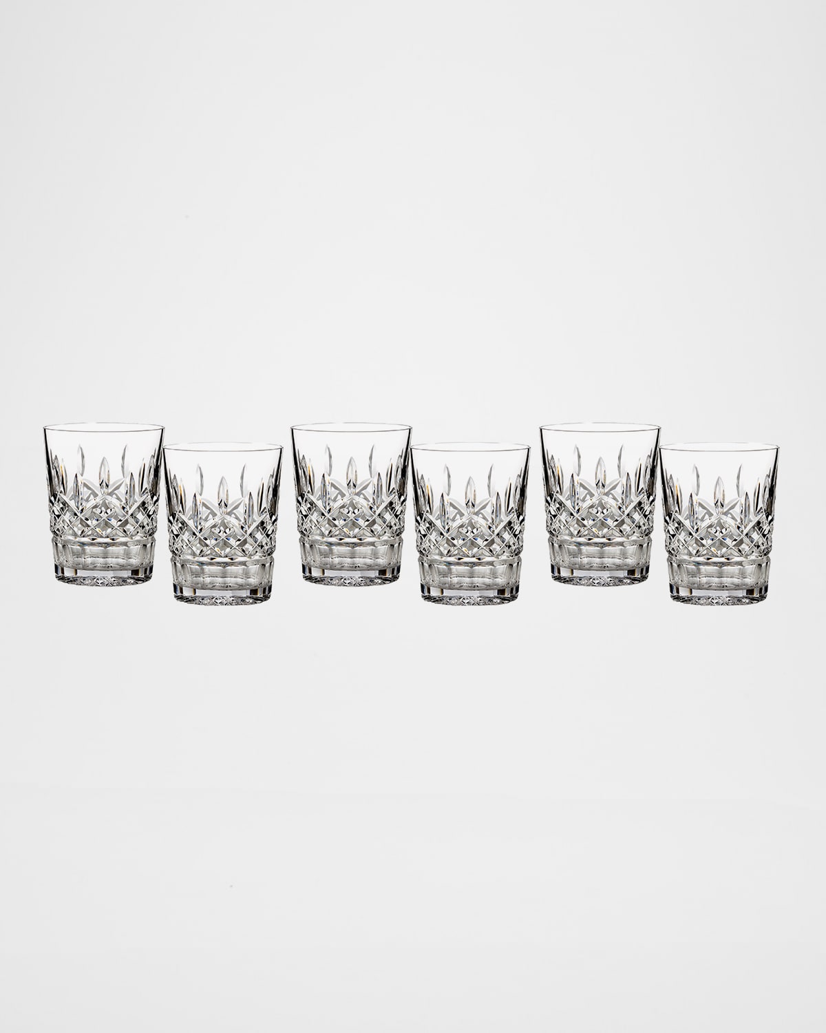 Waterford Crystal Lismore Double Old-fashioneds, Set Of 6 In Clear