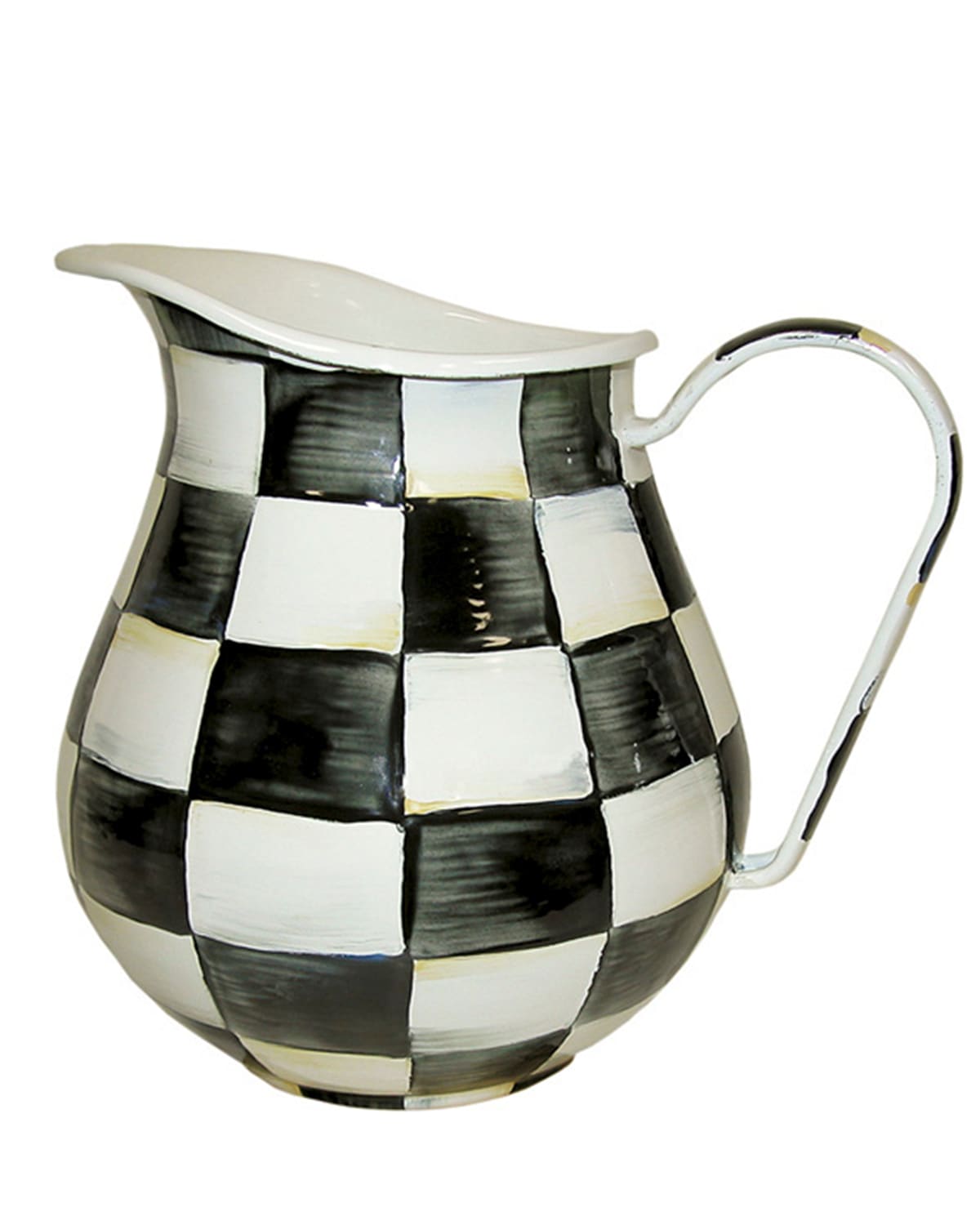 Mackenzie-childs Mackenzie Childs Courtly Check Pitcher