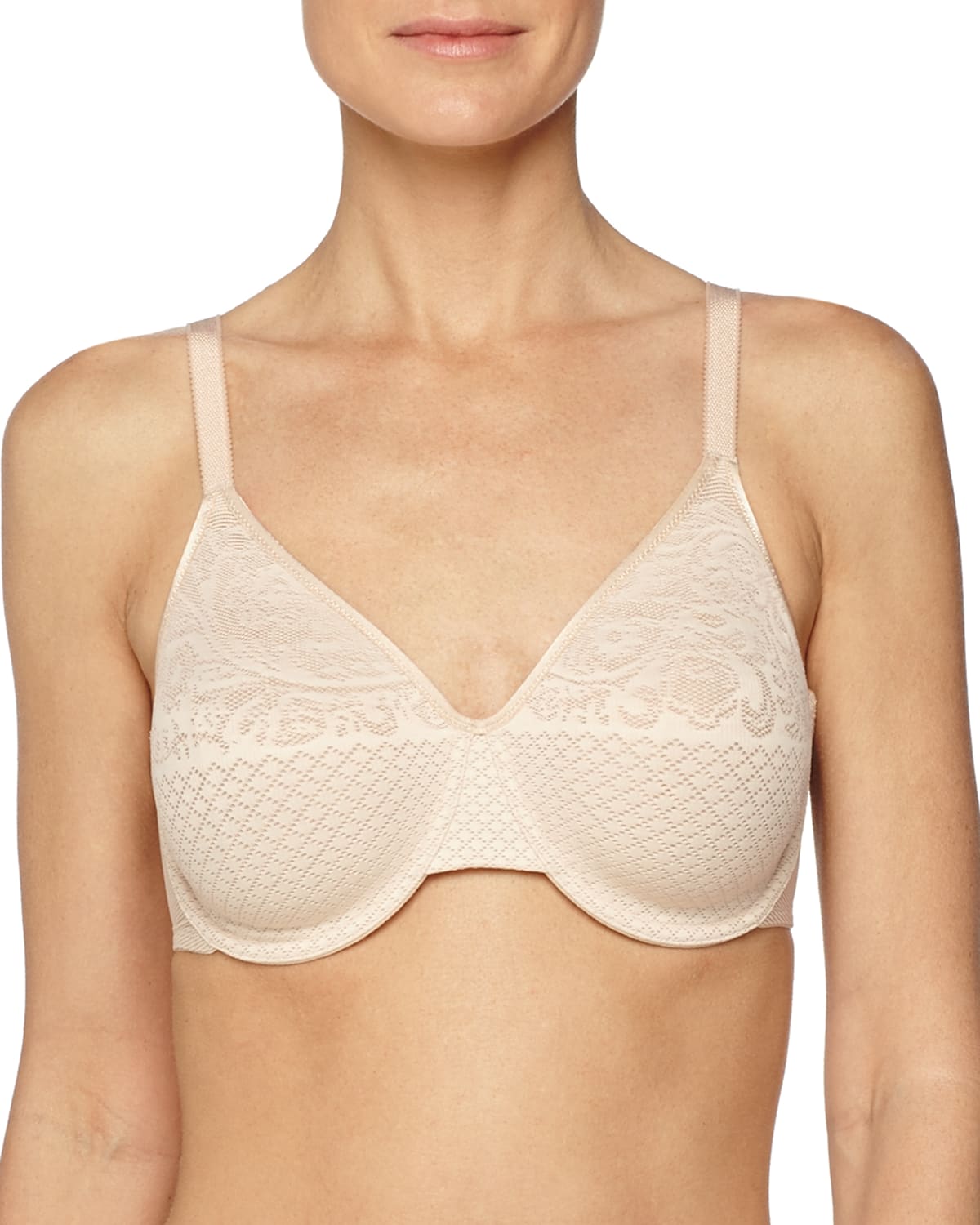 Wacoal Visual Effects Minimizer Bra 857210 - Sand