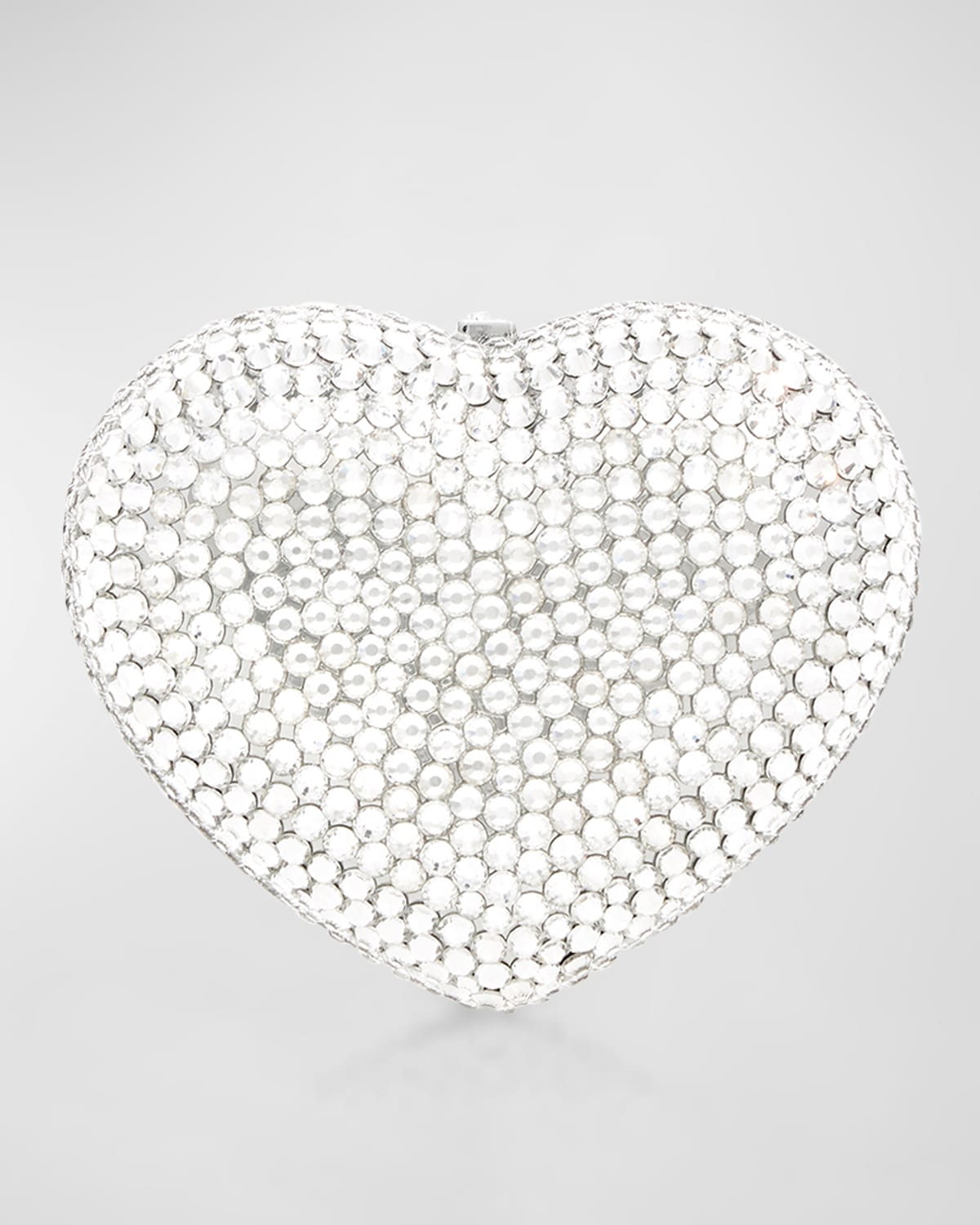 Judith Leiber Couture Heart Crystal Pillbox