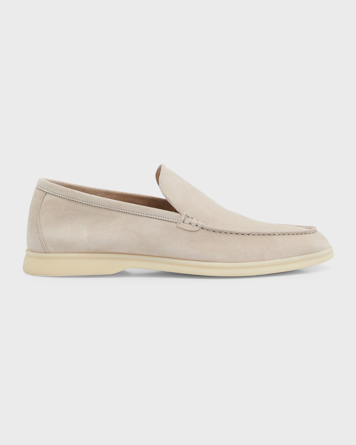 LORO PIANA MEN'S SUMMER WALK SUEDE LOAFERS