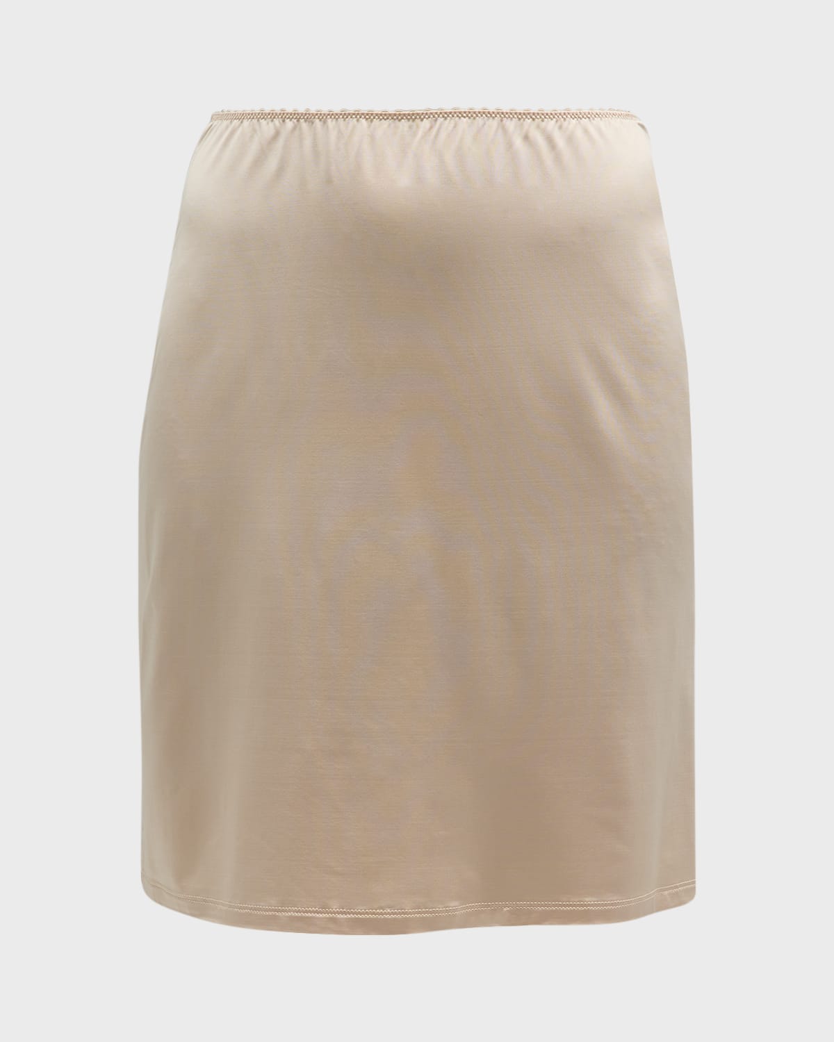 Hanro Satin Deluxe Half Slip In Natural