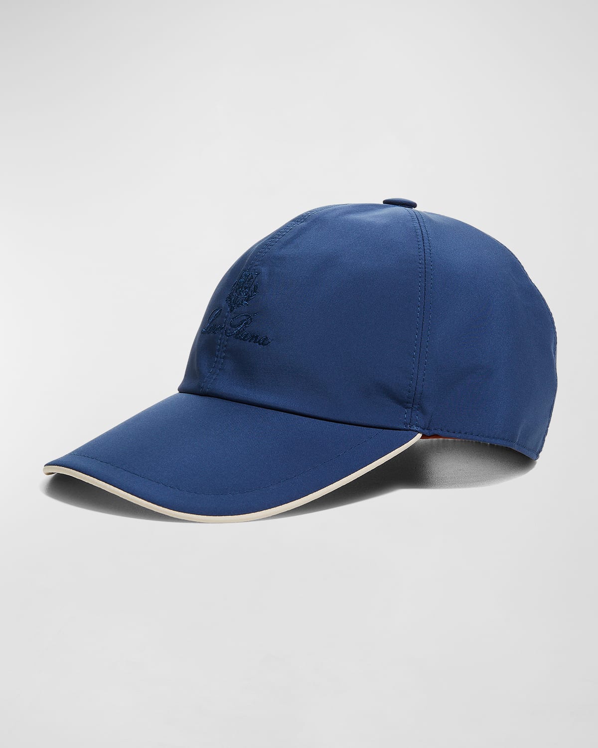 Loro Piana Men's Windmate Storm System Baseball Hat In Blue