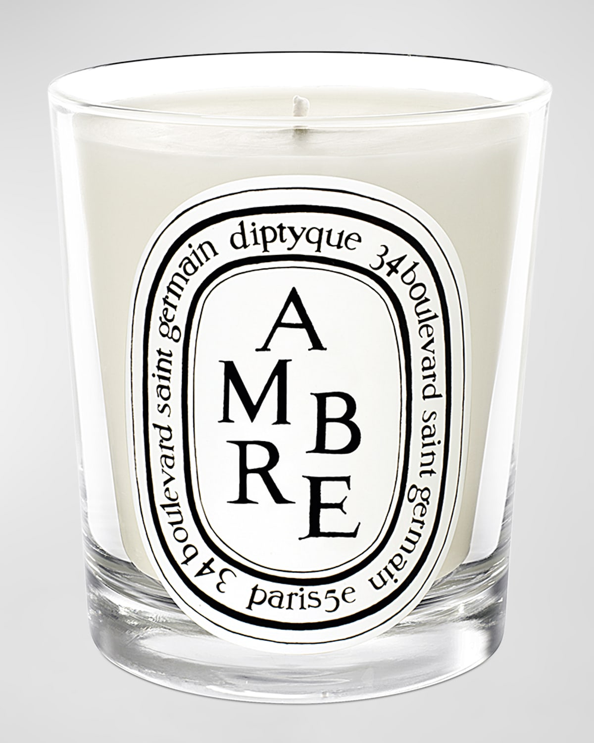 Shop Diptyque Ambre (amber) Scented Candle, 6.5 Oz. In Multi