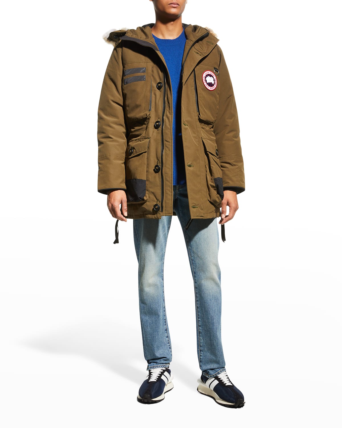 Canada Goose Chateau Arctic-Tech Parka with Fur Hood