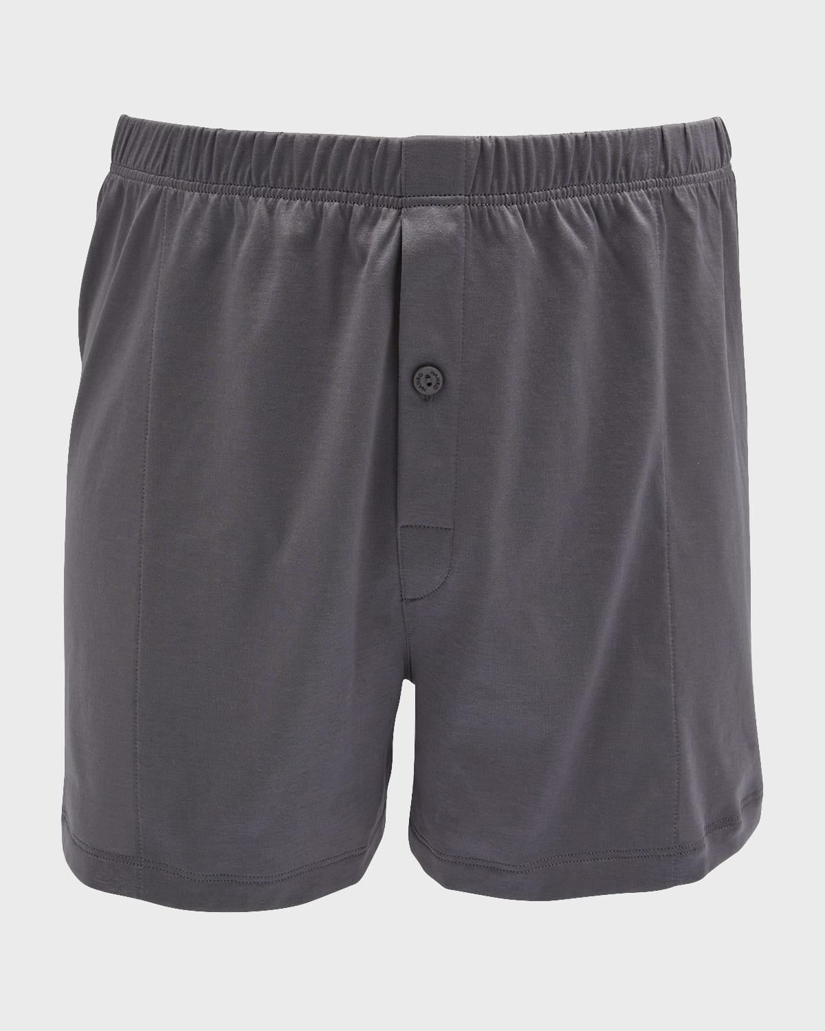 Hanro Cotton Sporty Boxer Shorts In Mercury