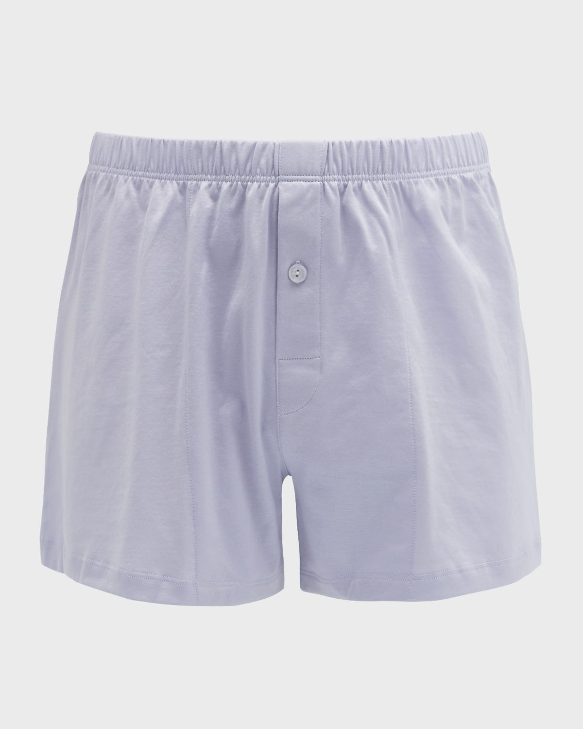 Sporty Mercerised Cotton Boxer Shorts