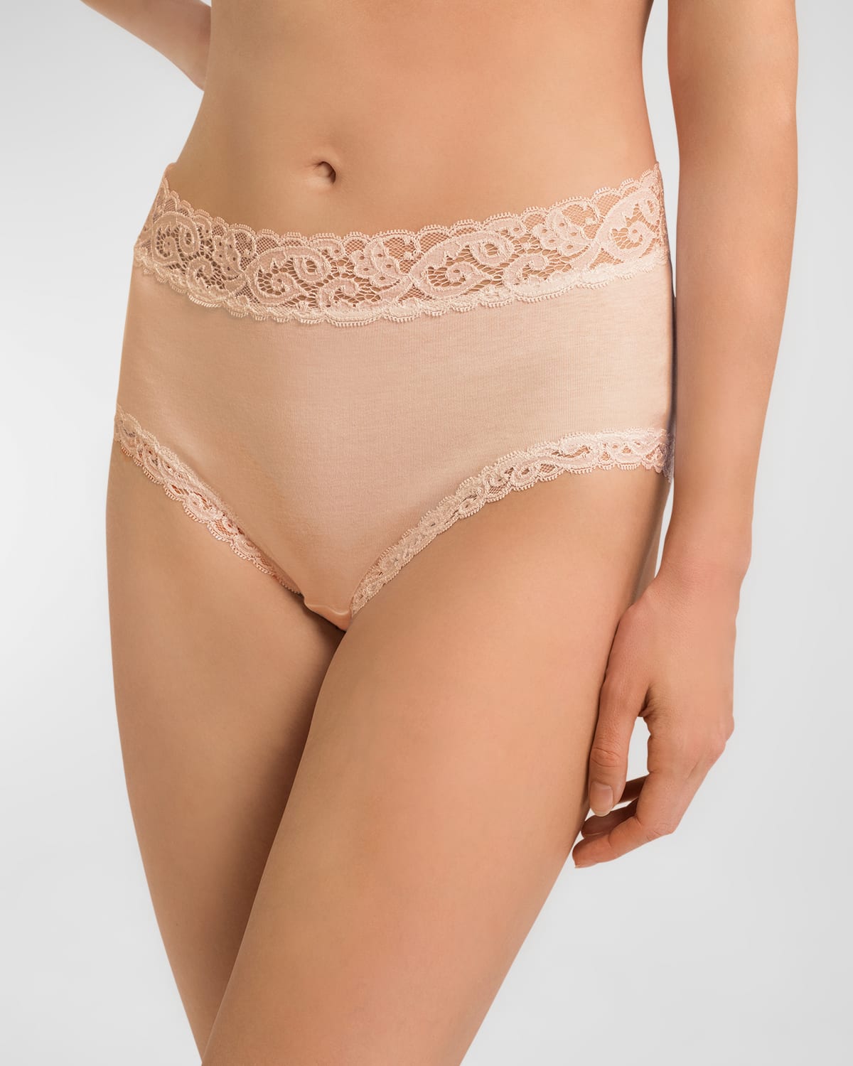 Moments Lace-Trim Full Brief