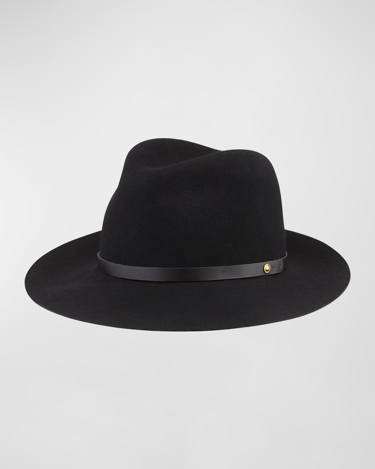 Floppy Brim Wool Fedora Hat
