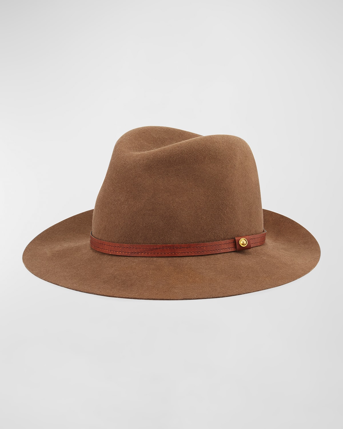 Floppy Brim Wool Fedora Hat