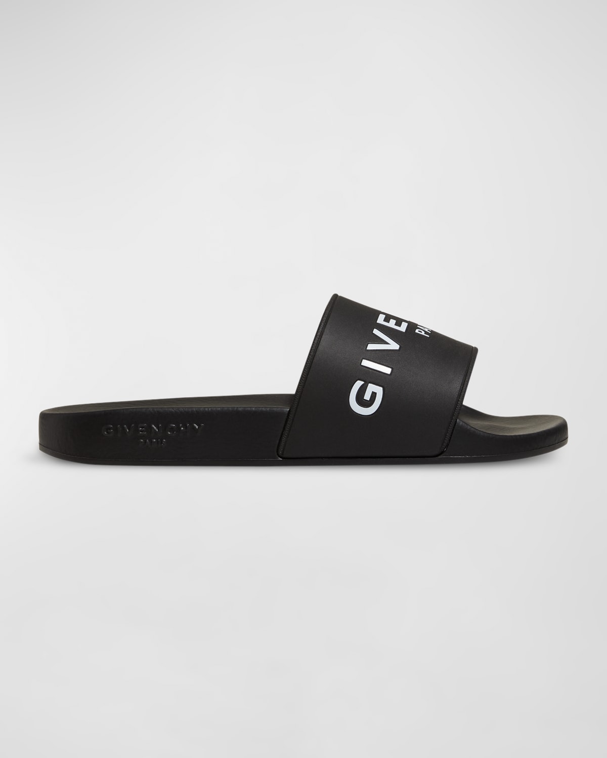 White and black givenchy slides store