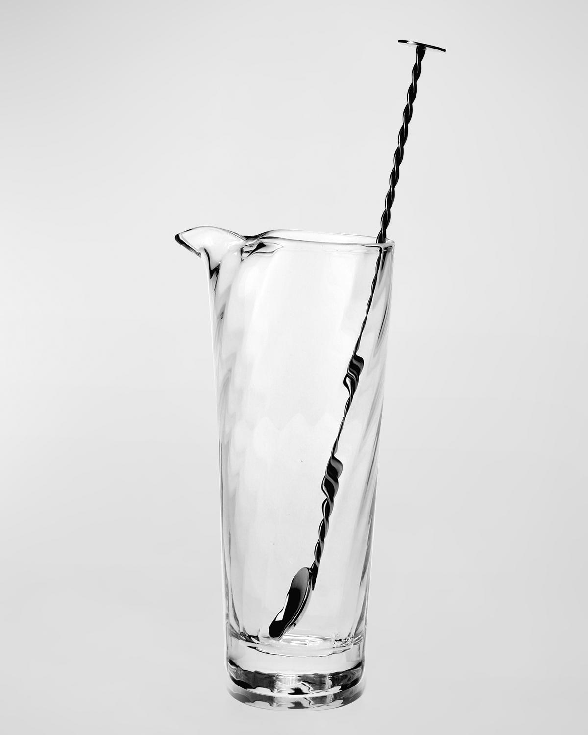 William Yeoward Crystal Dakota Mix & Stir Cocktail Set In Clear