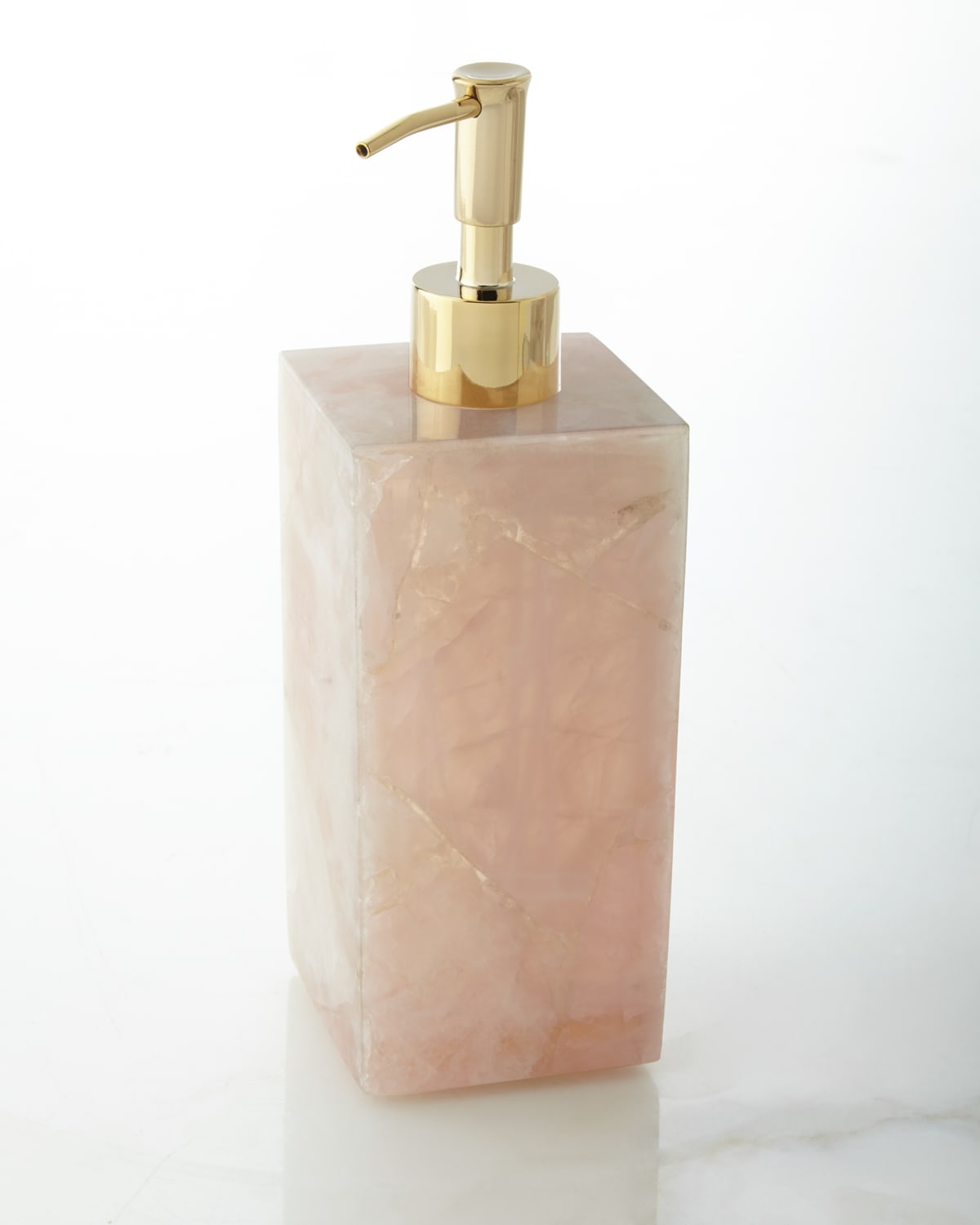 Rose Quartz Pump Dispenser