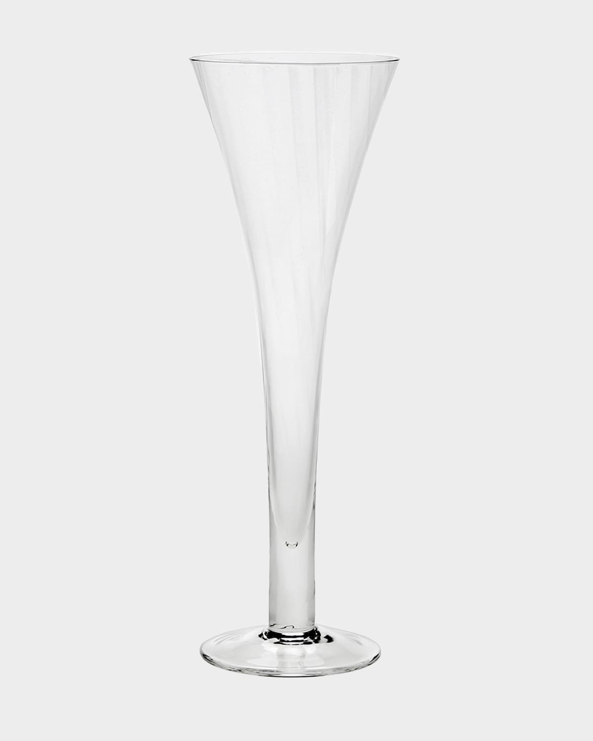 Shop William Yeoward Crystal Corinne Hollow-stem Flute In Clear