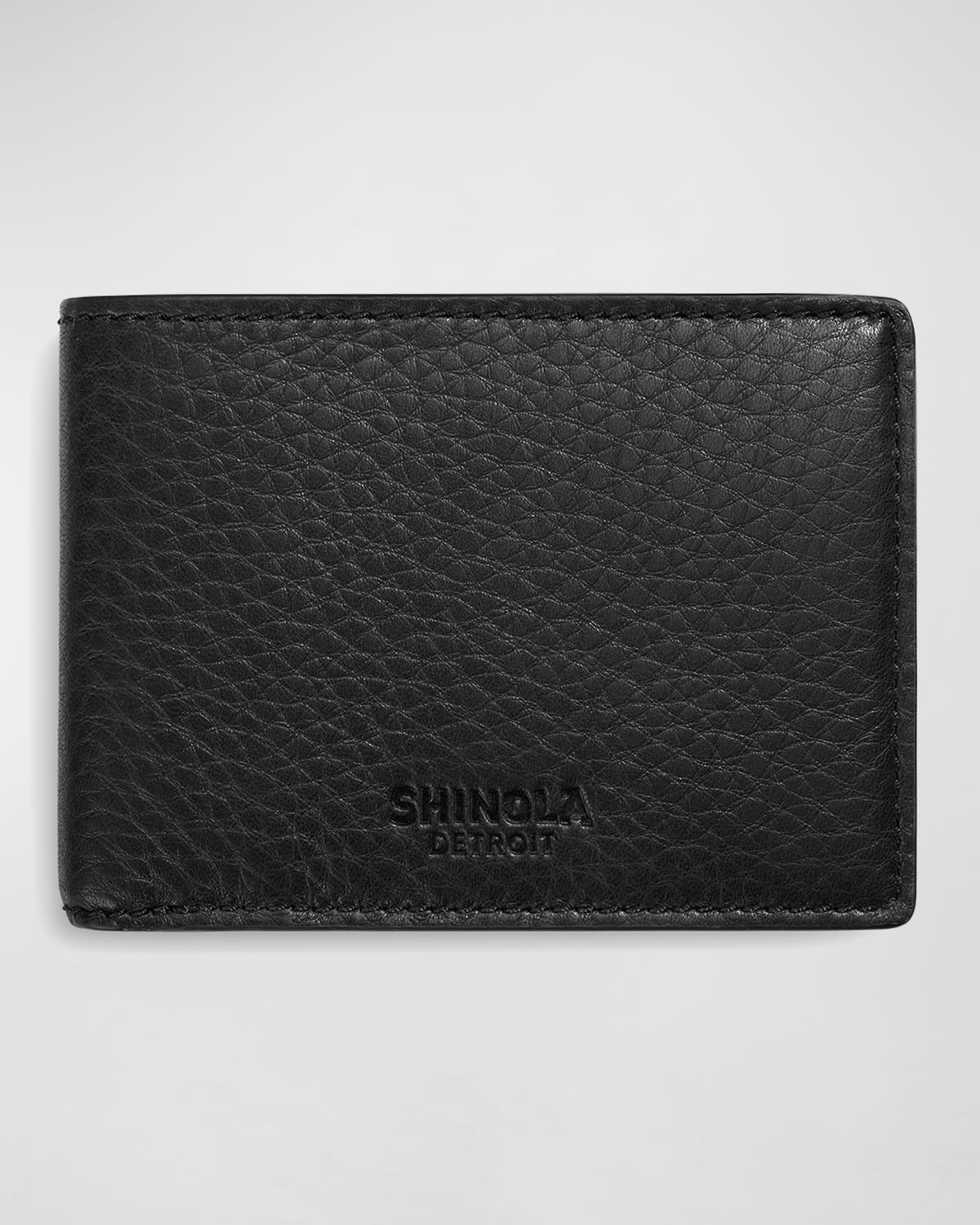 Men's Slim Leather Bifold Wallet