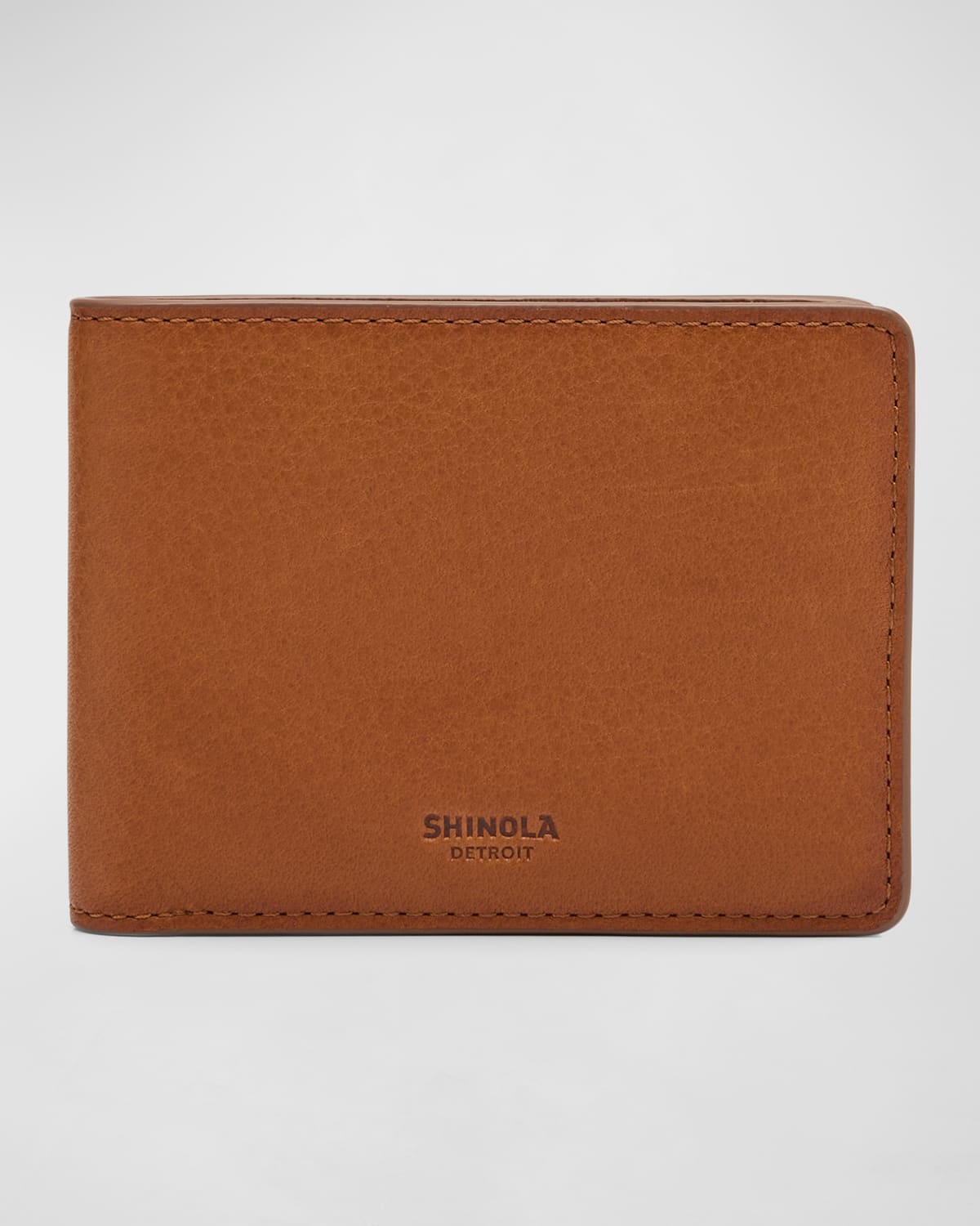 Men's Slim Leather Bifold Wallet