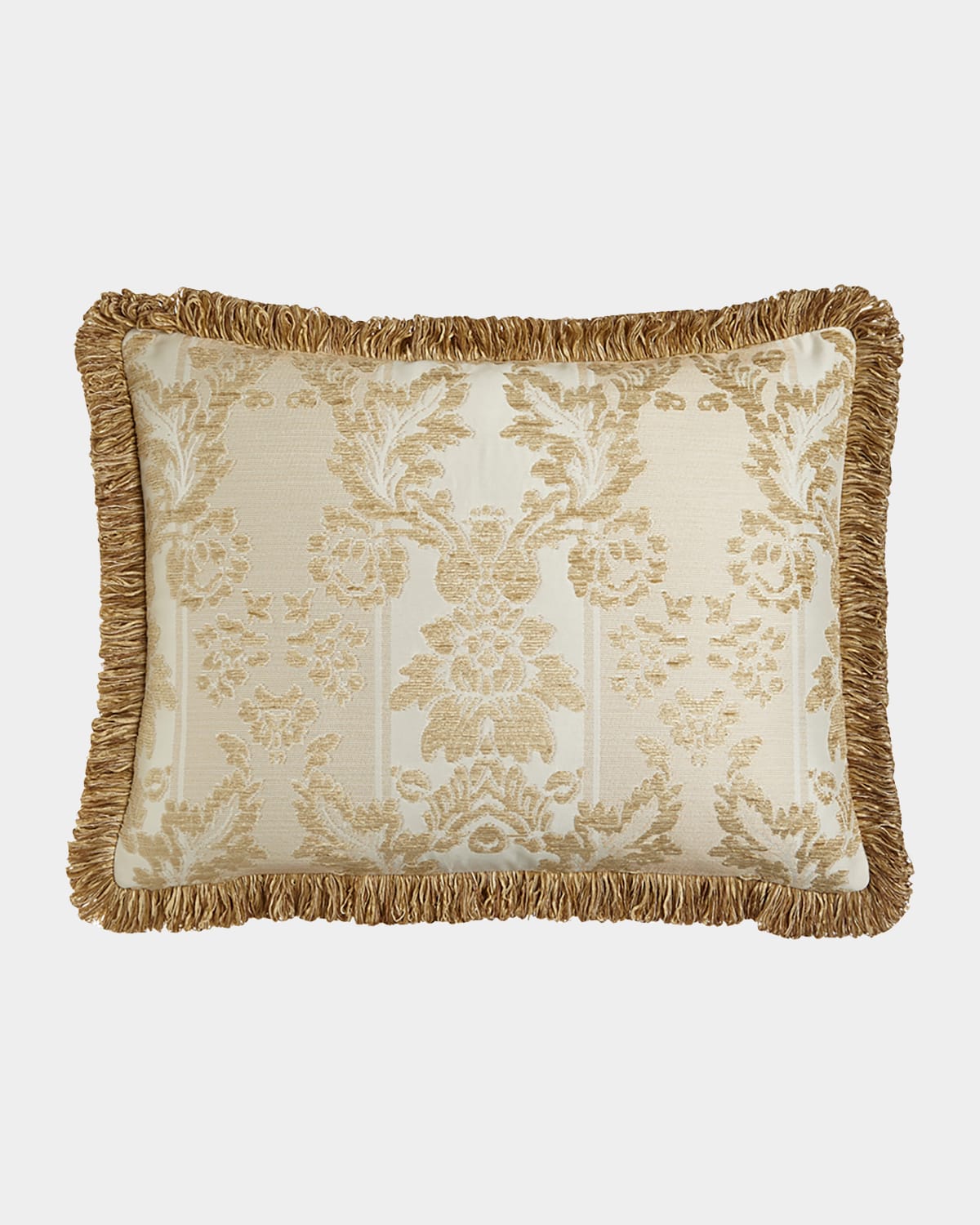 Austin Horn Collection Antoinette King Chenille Sham With Loop Fringe