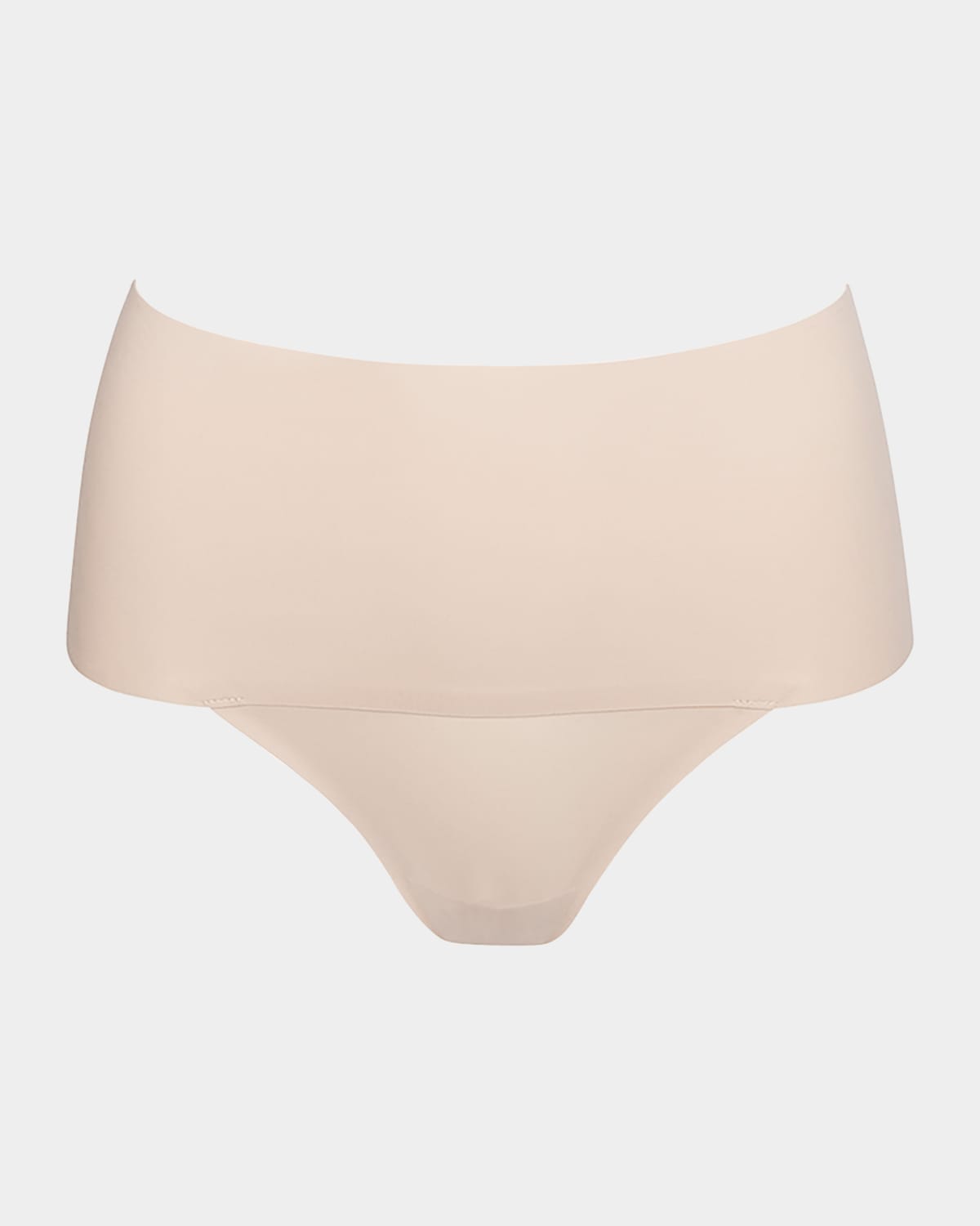 Spanx Undie-tectable High-rise Smoothing Thong In Soft Nude