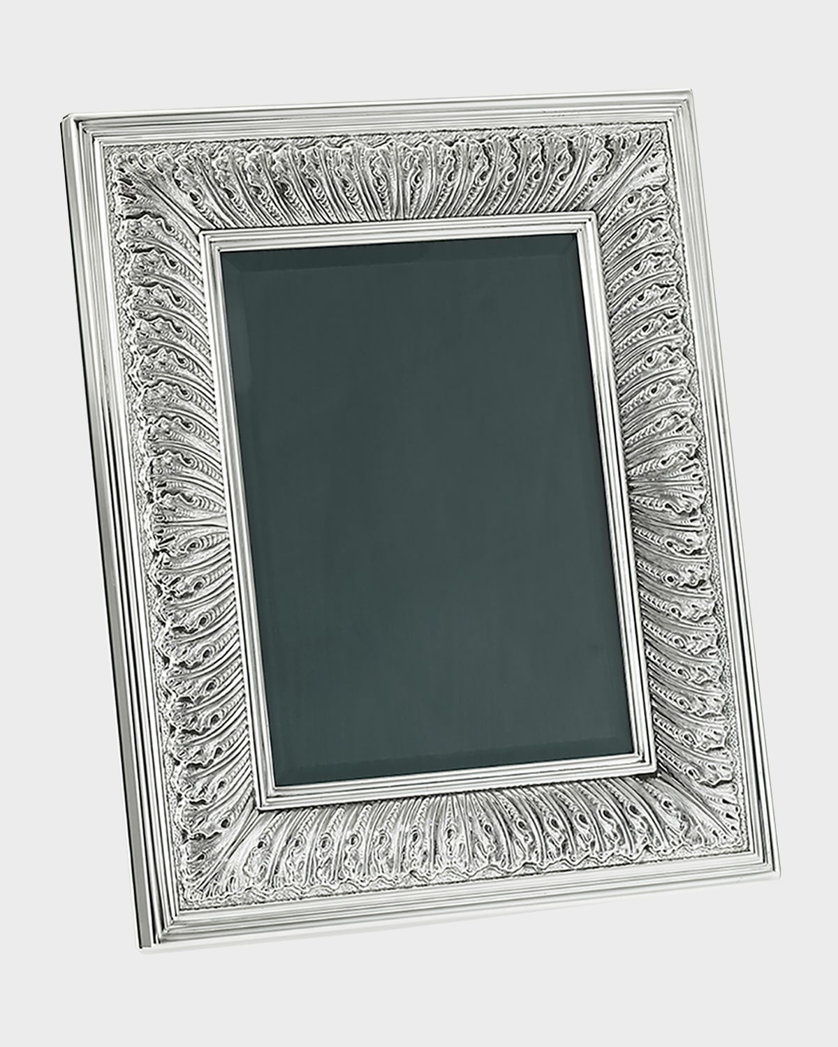Buccellati Linenfold 5" X 7" Photo Frame In Metallic