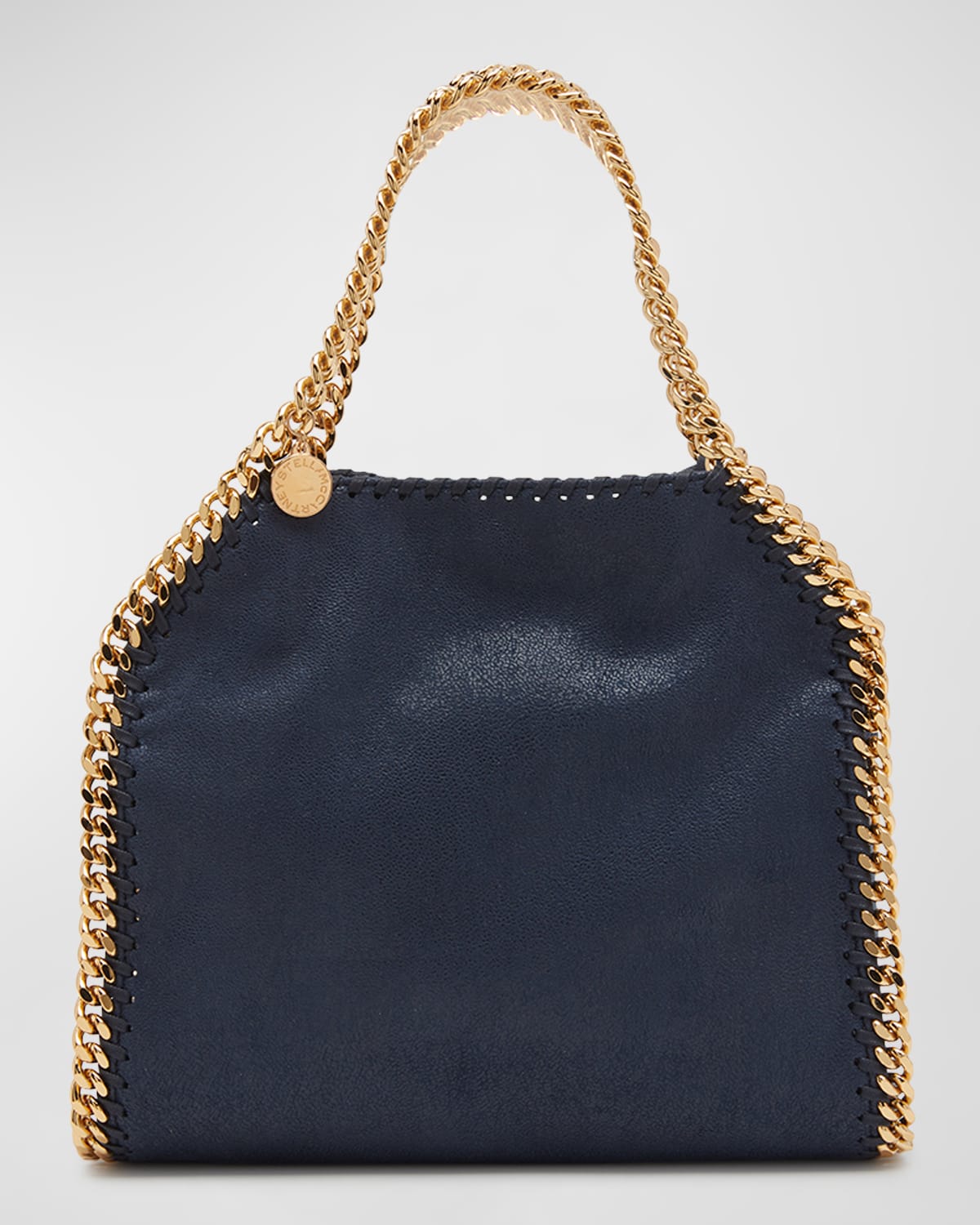 Stella Mccartney Falabella Mini Tote Bag In Mood Indigo