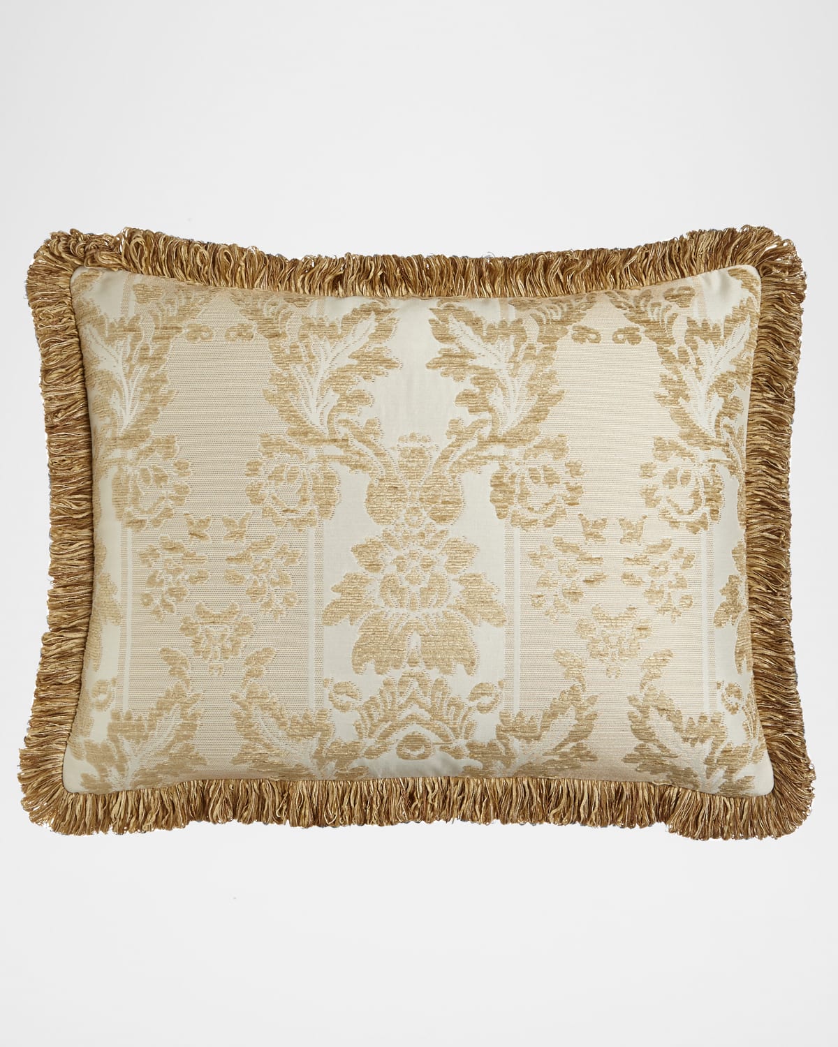 Austin Horn Collection Antoinette Standard Chenille Sham With Loop Fringe