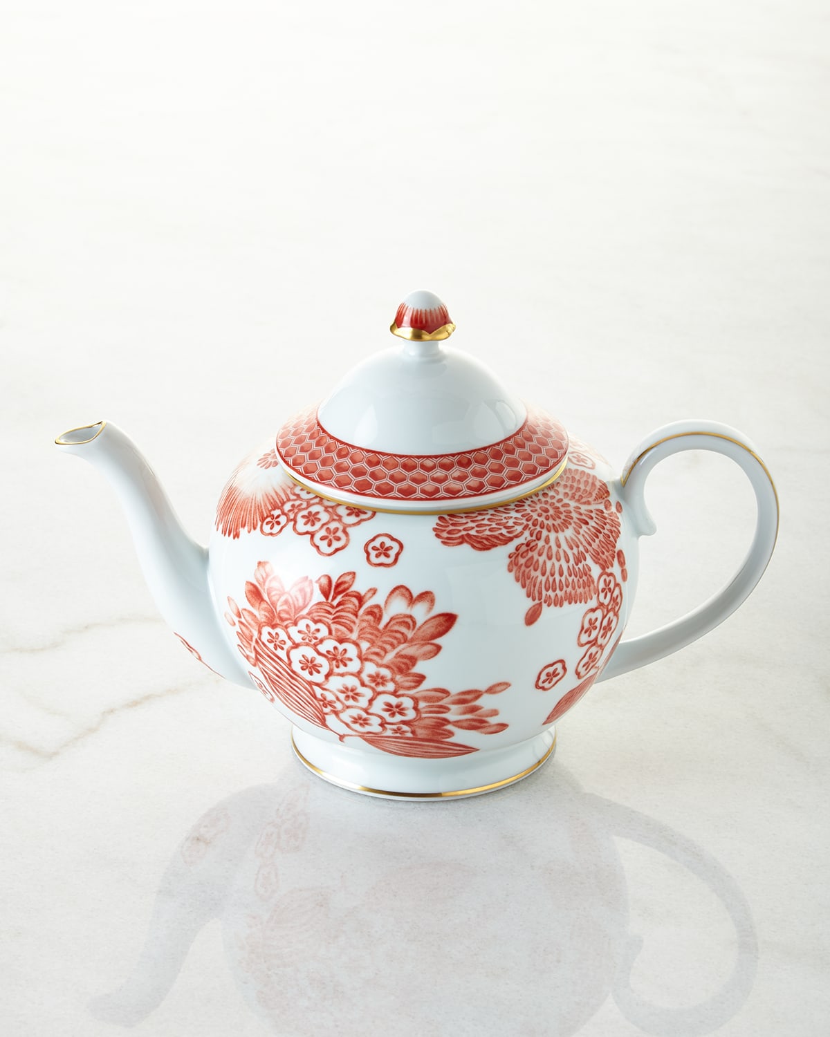 Vista Alegre Coralina Teapot In White