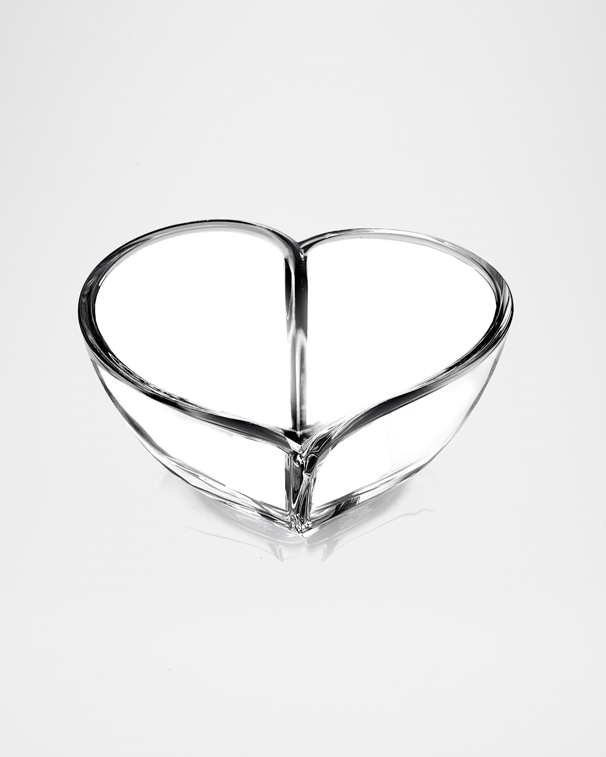 Orrefors Heart Large Glass Bowl